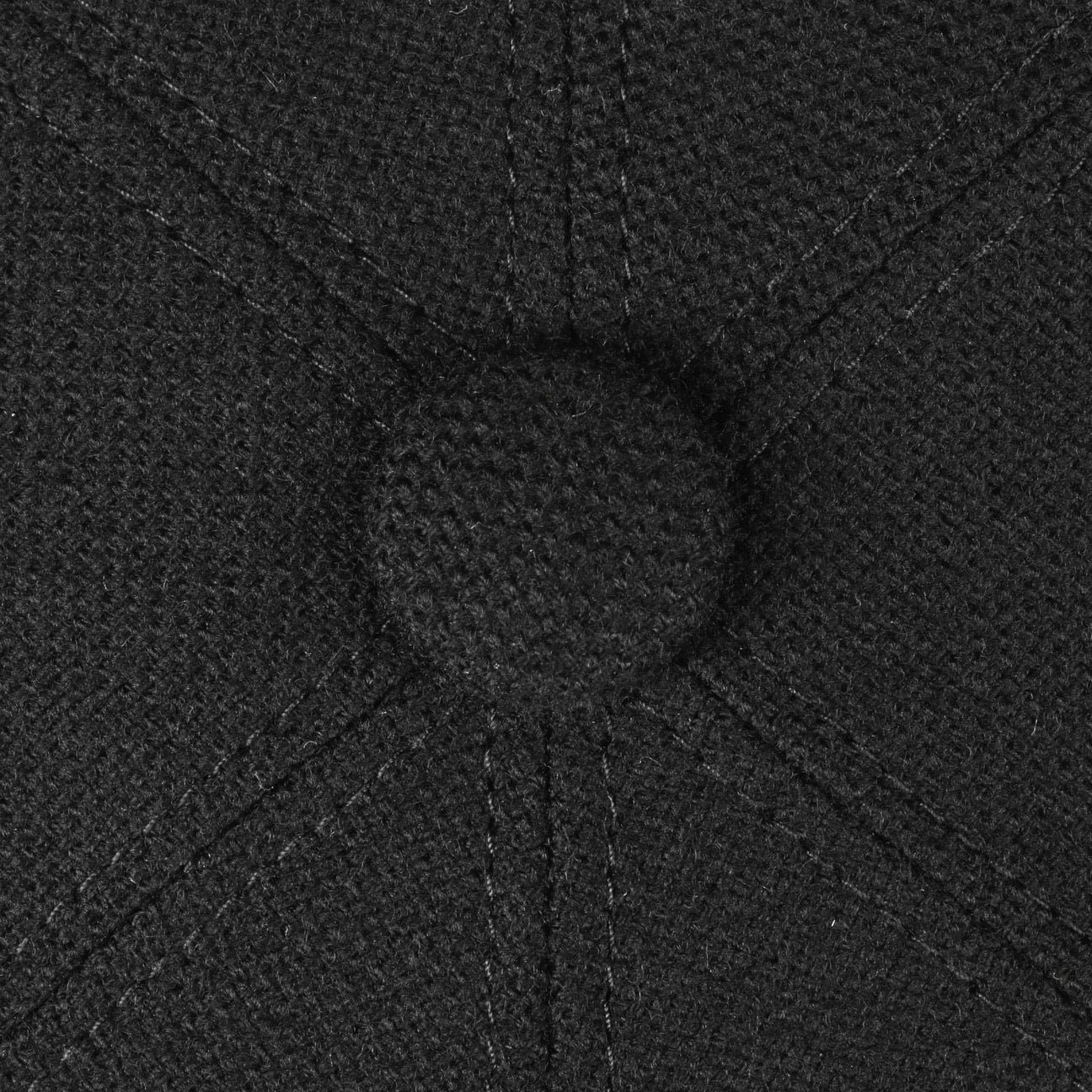 Stetson Flat Cap (1-St) Schirmmütze Schirm, EU the Made schwarz in mit