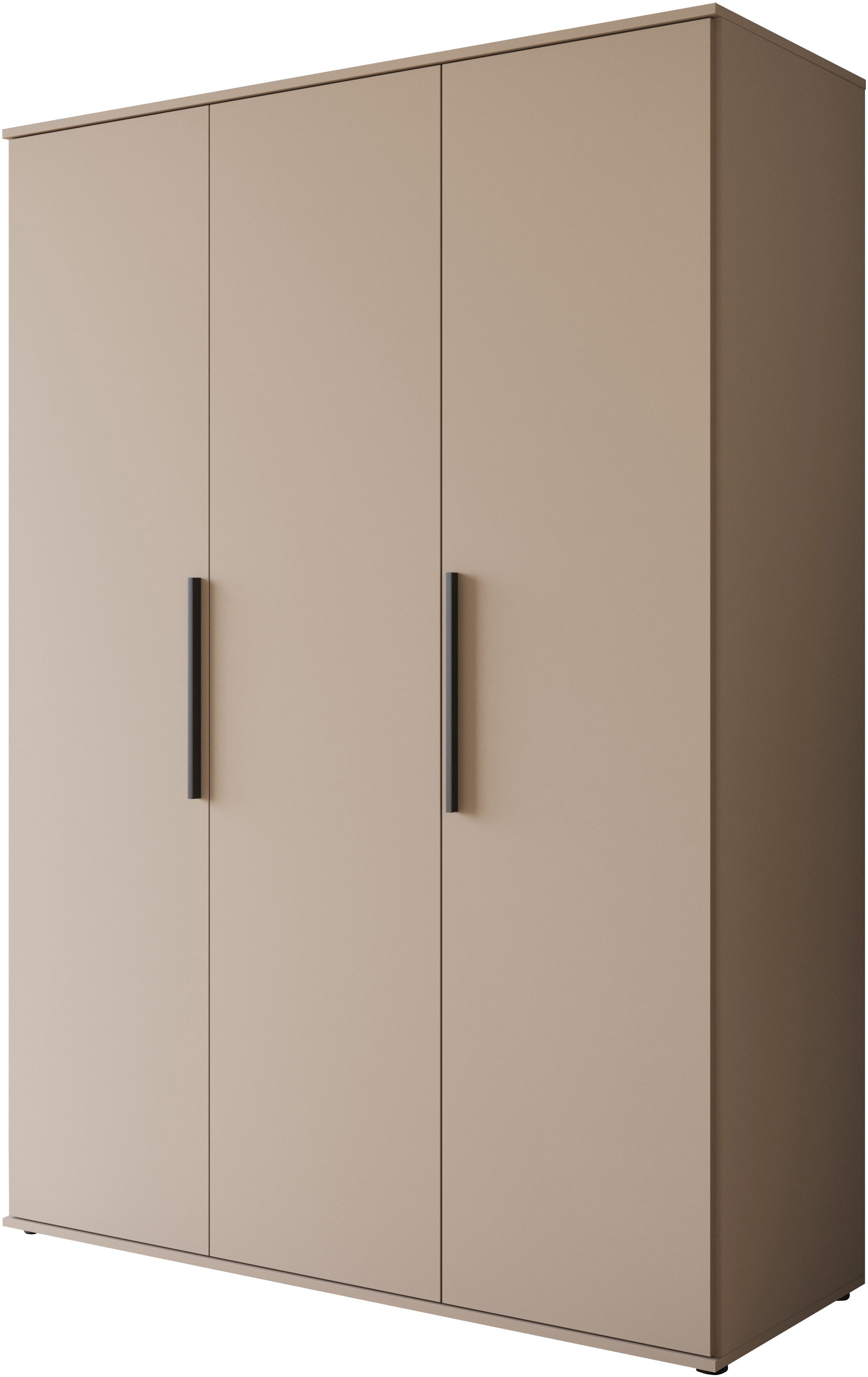 INOSIGN Kleiderschrank "LAGOS Wäscheschrank, Garderobe, schwarze Griffe, Ma günstig online kaufen