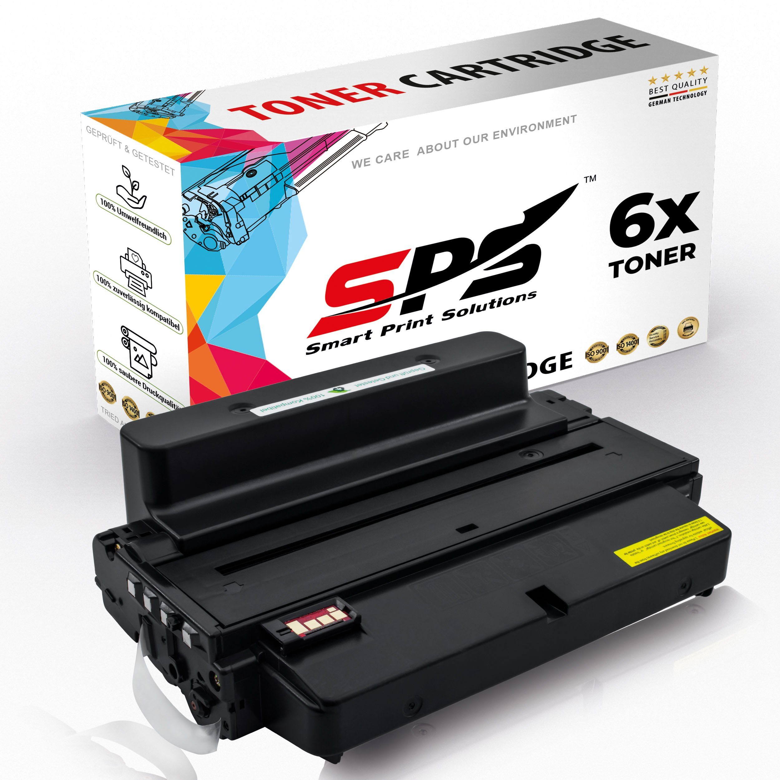 SPS Tonerkartusche Kompatibel für Samsung SCX-5637FR 205L MLT-D205L, (6er Pack)