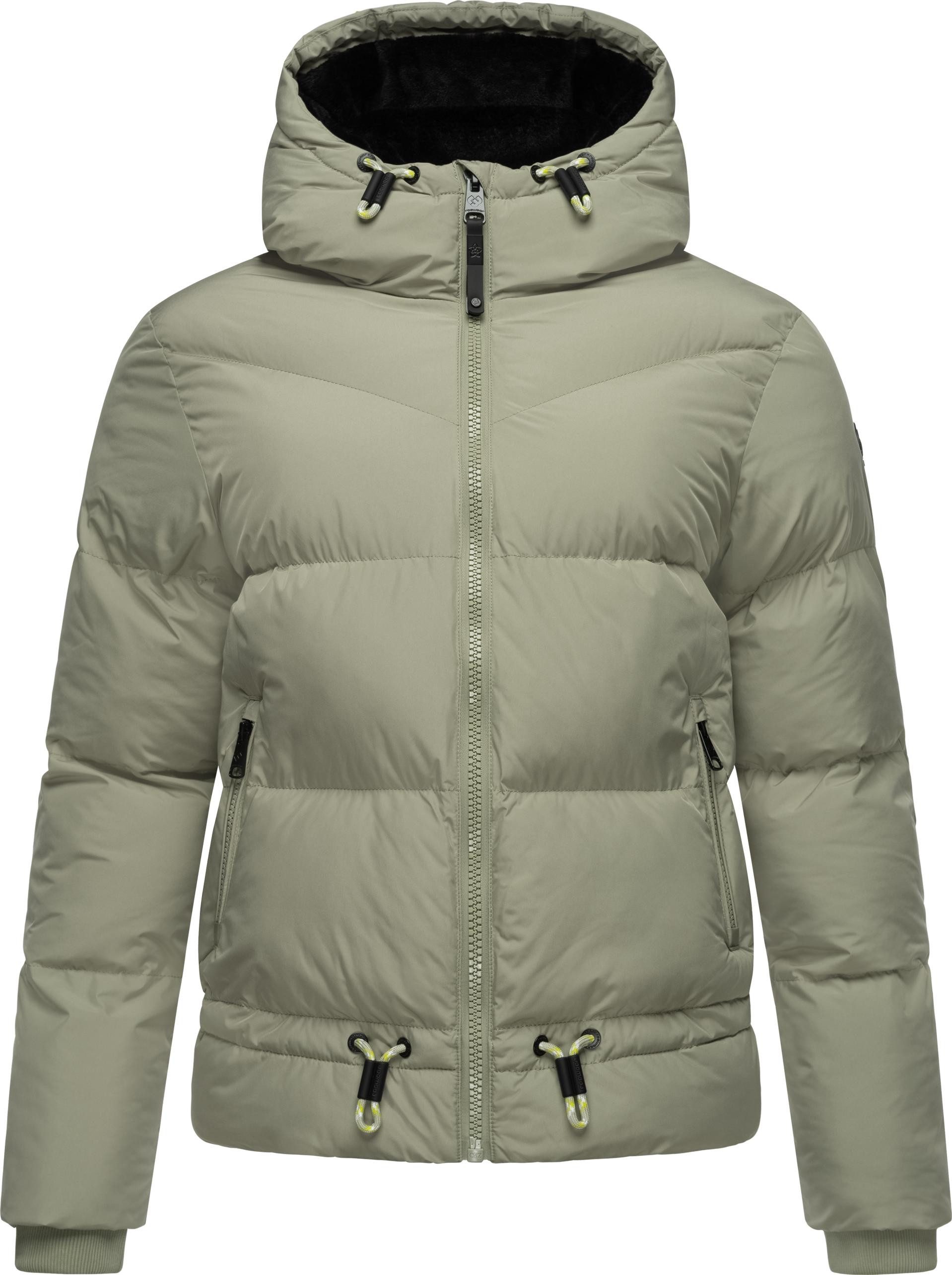 Ragwear Steppjacke Briony Wasserdichte Damen Winterjacke mit Kapuze