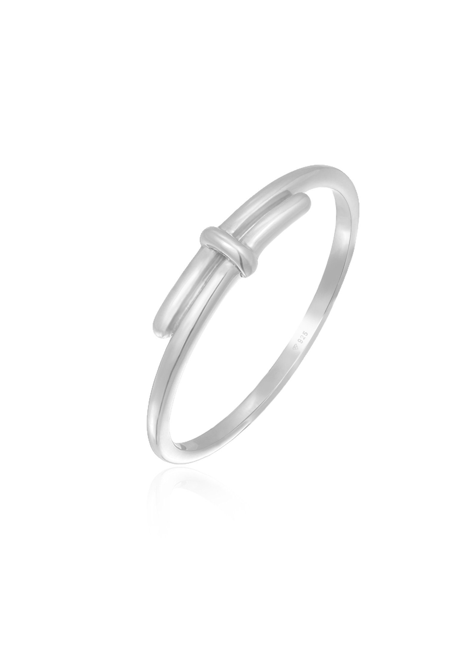 Fingerring Wickel Design Basic 925 Silber