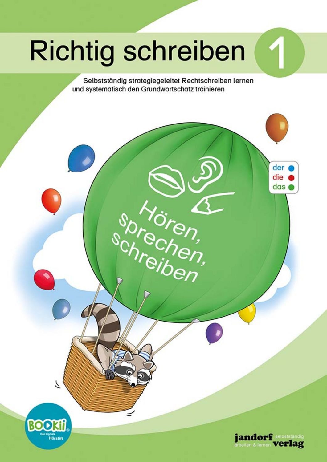 Richtig schreiben 1 (DaZ) BOOKii / Peter Wachendorf