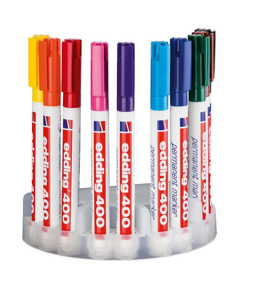Thumbnail - edding Permanentmarker Edding Permanentmarker 400 10er-Systemboxsortiert