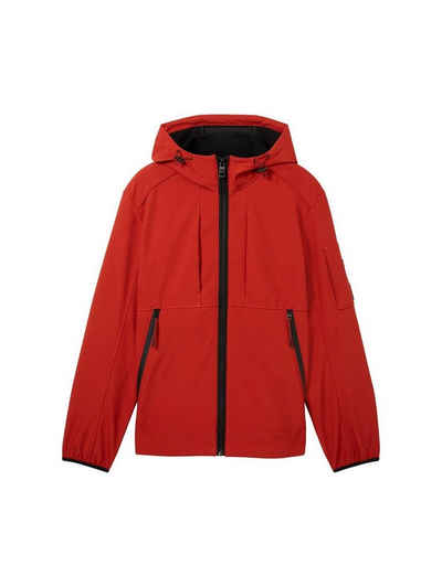 TOM TAILOR Outdoorjacke softshell jacket, fire red