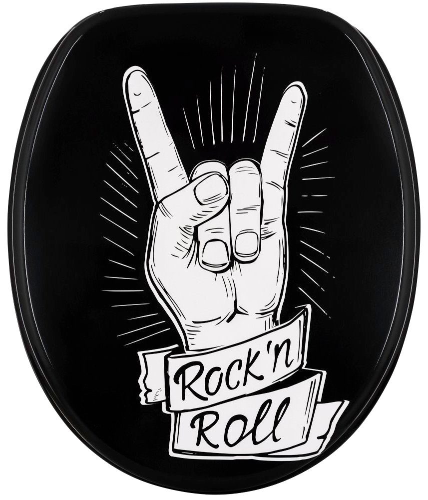 Sanilo WC-Sitz Rock n Roll, mit Absenkautomatik