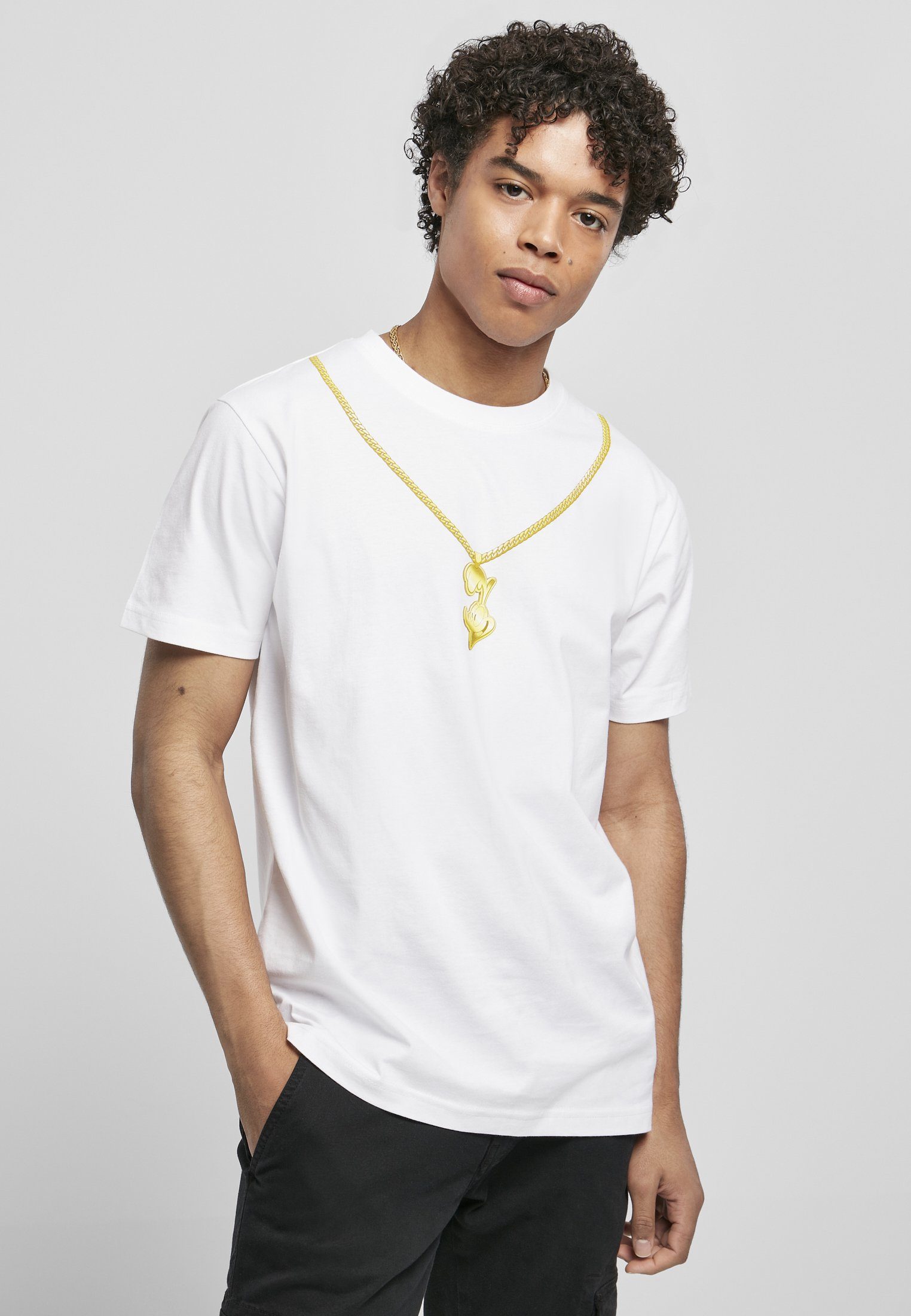 Merchcode Kurzarmshirt Herren Roadrunner (1-tlg) Tee Chain