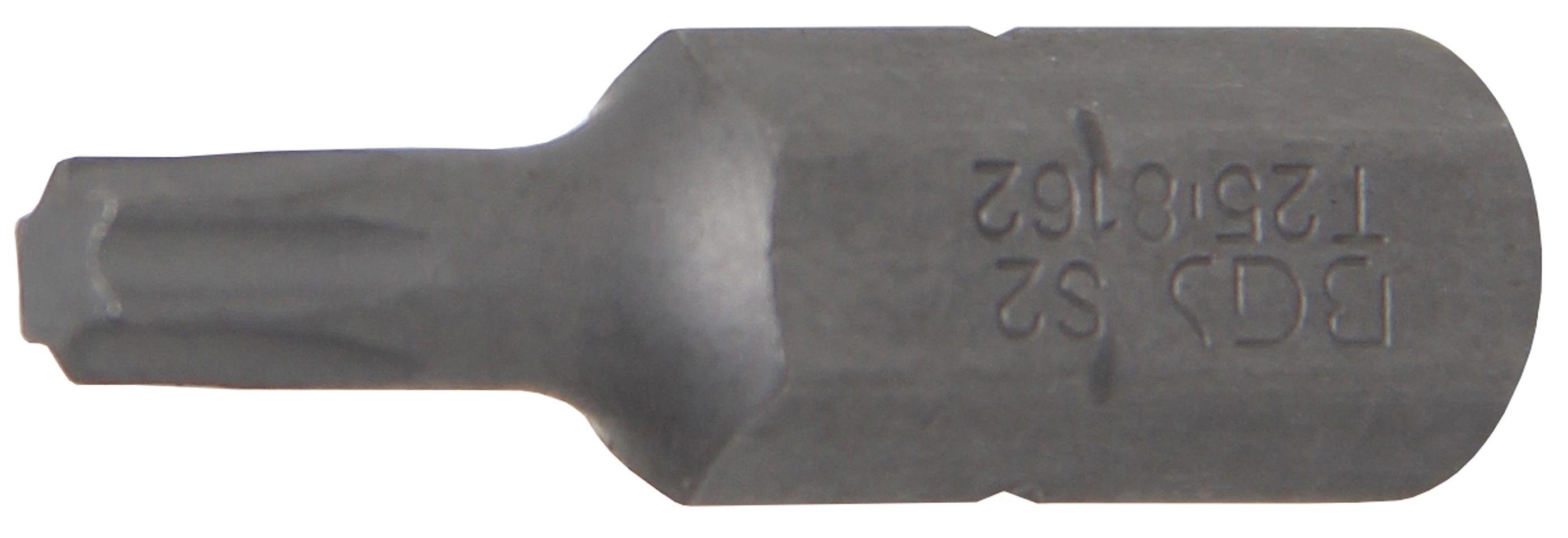 BGS technic Bit-Schraubendreher Bit, Antrieb Außensechskant 8 mm (5/16), T-Profil (für Torx) T25