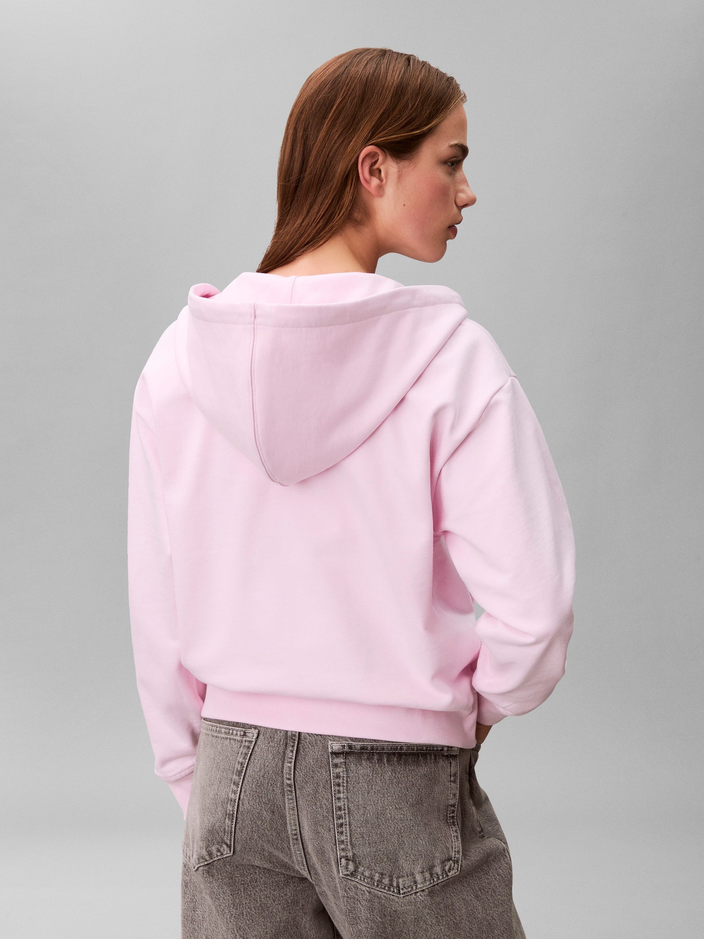 Calvin Klein Jeans Kapuzensweatshirt Mit Rundhalsausschnitt, günstig online kaufen