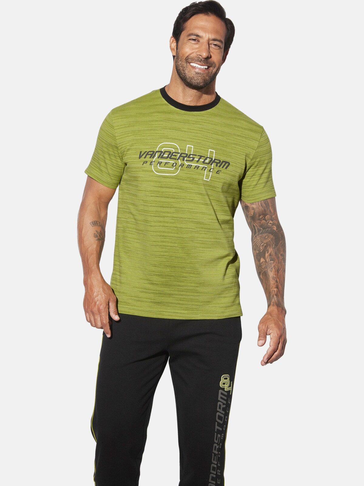 Jan Vanderstorm T-Shirt STIGGARD mit großem Print