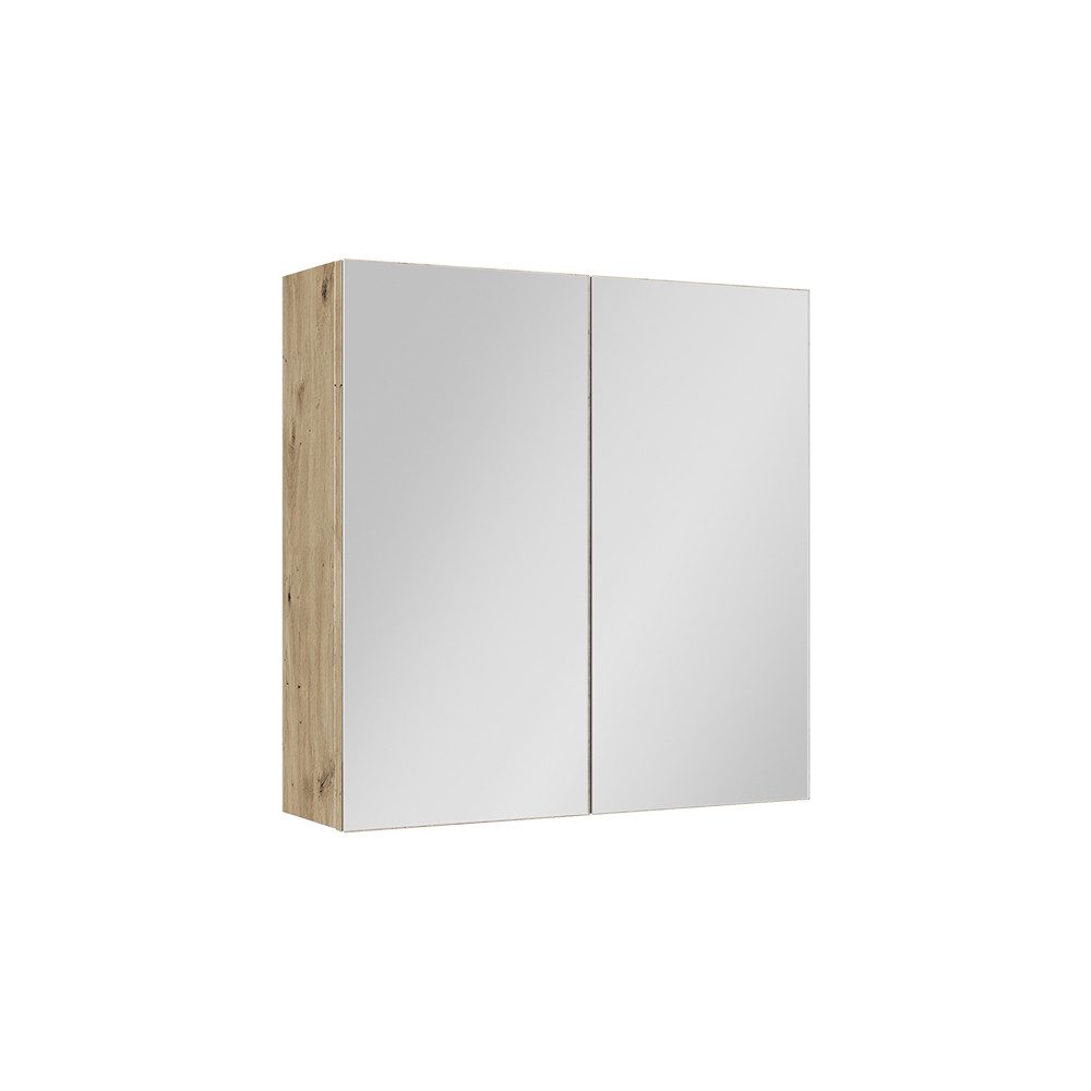 Vicco Badezimmerspiegelschrank Lavia, Artisan-Eiche, 60 x 60.2 cm