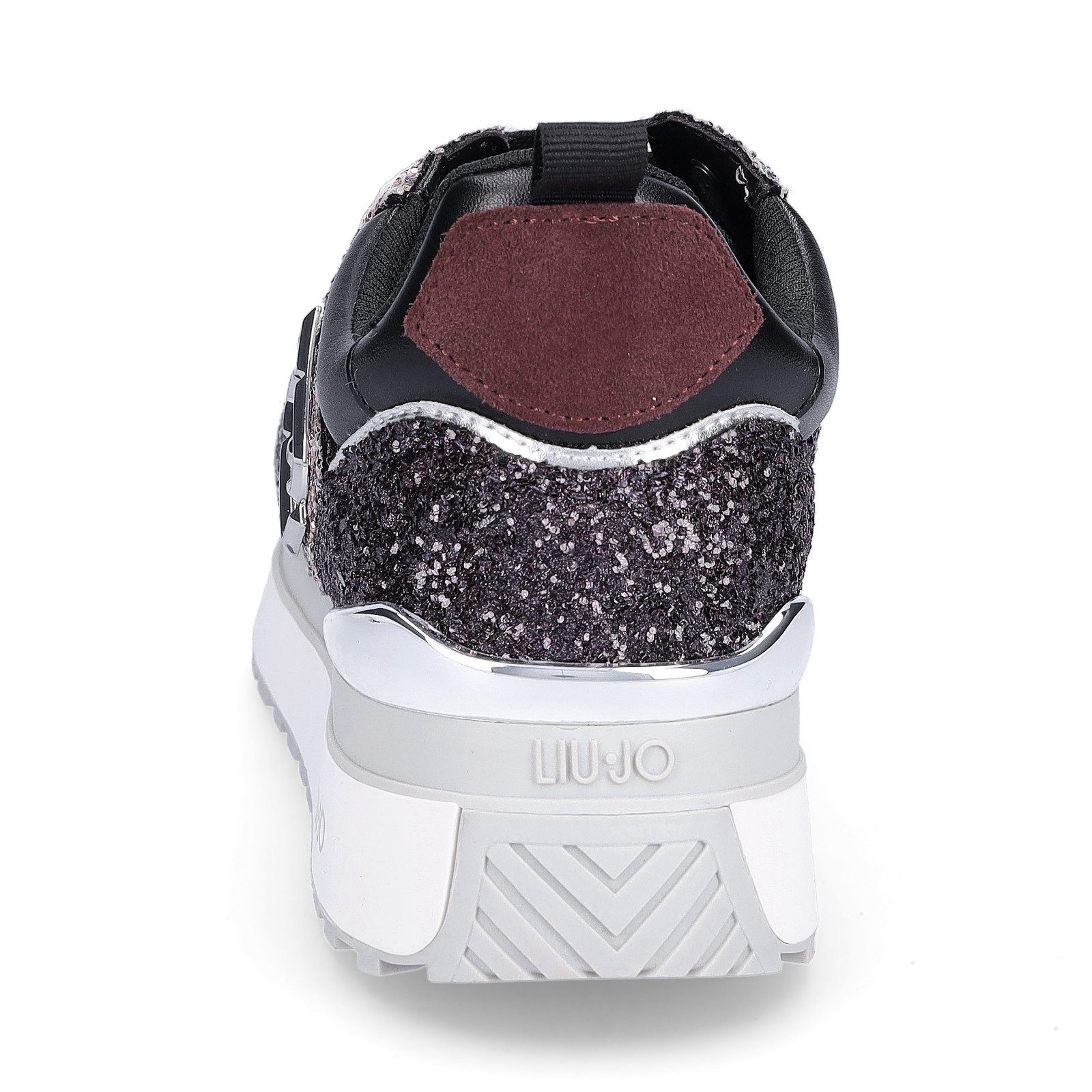 Liu Jo Liu Jo Damen Sneaker Maxi Wonder 01 silber schwarz Sneaker