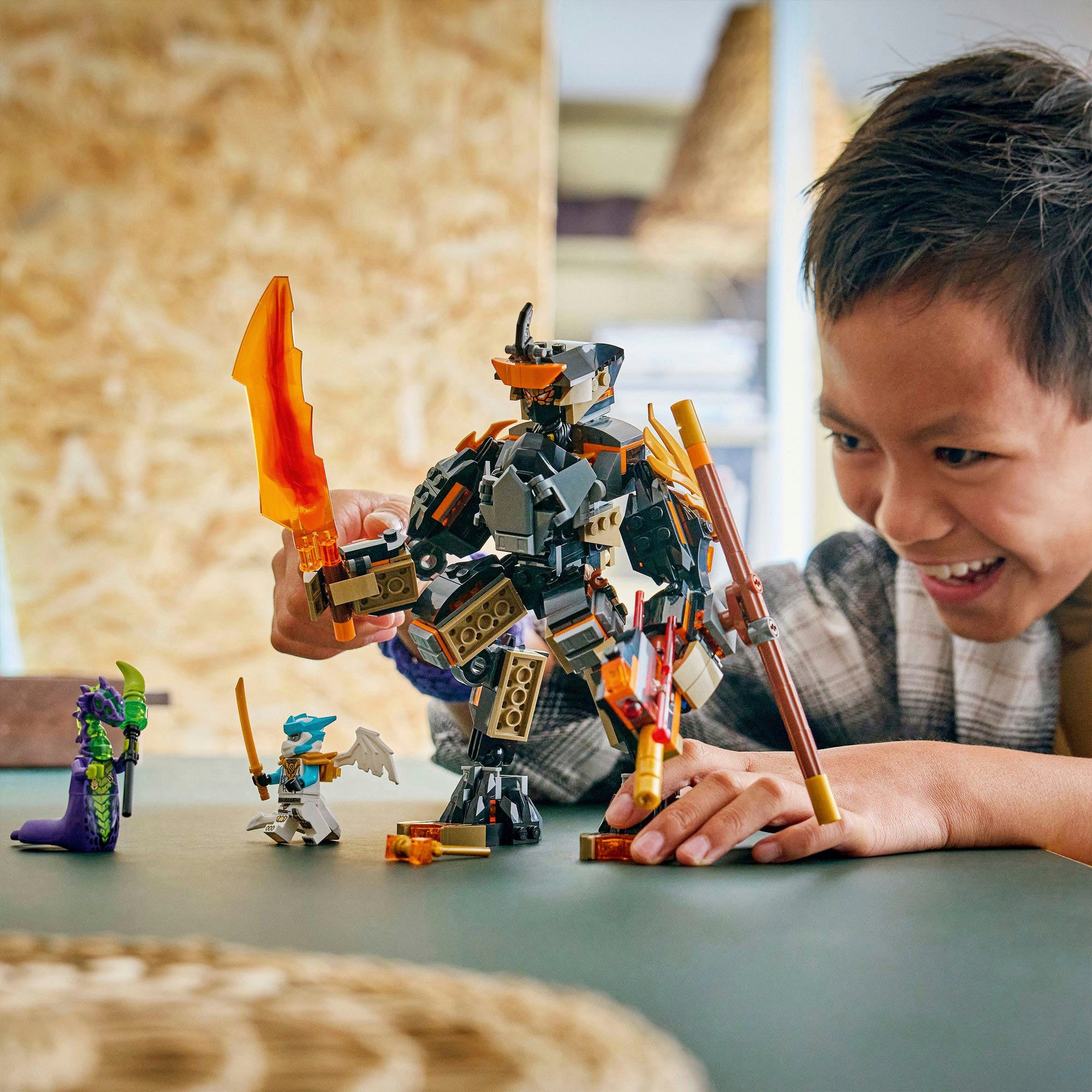 LEGO® Coles Action-Mech und Drachen-Zane (71854), LEGO Ninjago Konstruktionsspielsteine, (364 St), Made in Europe – Bild 2 von 5
