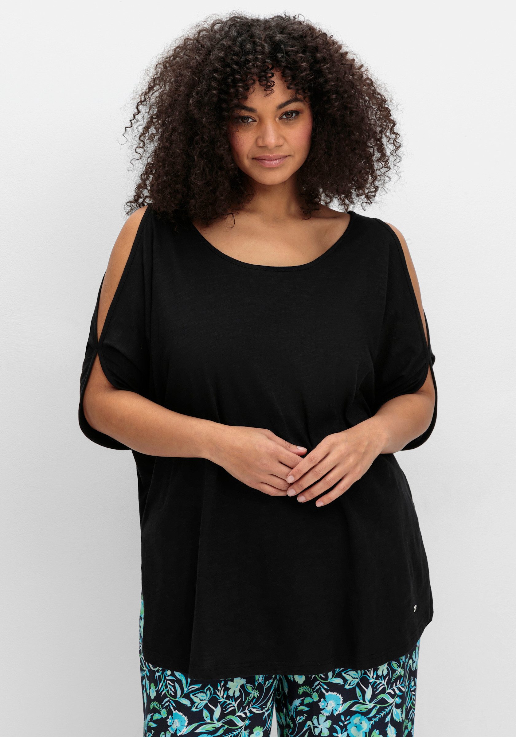 Sheego T-Shirt Fledermausshirt günstig online kaufen