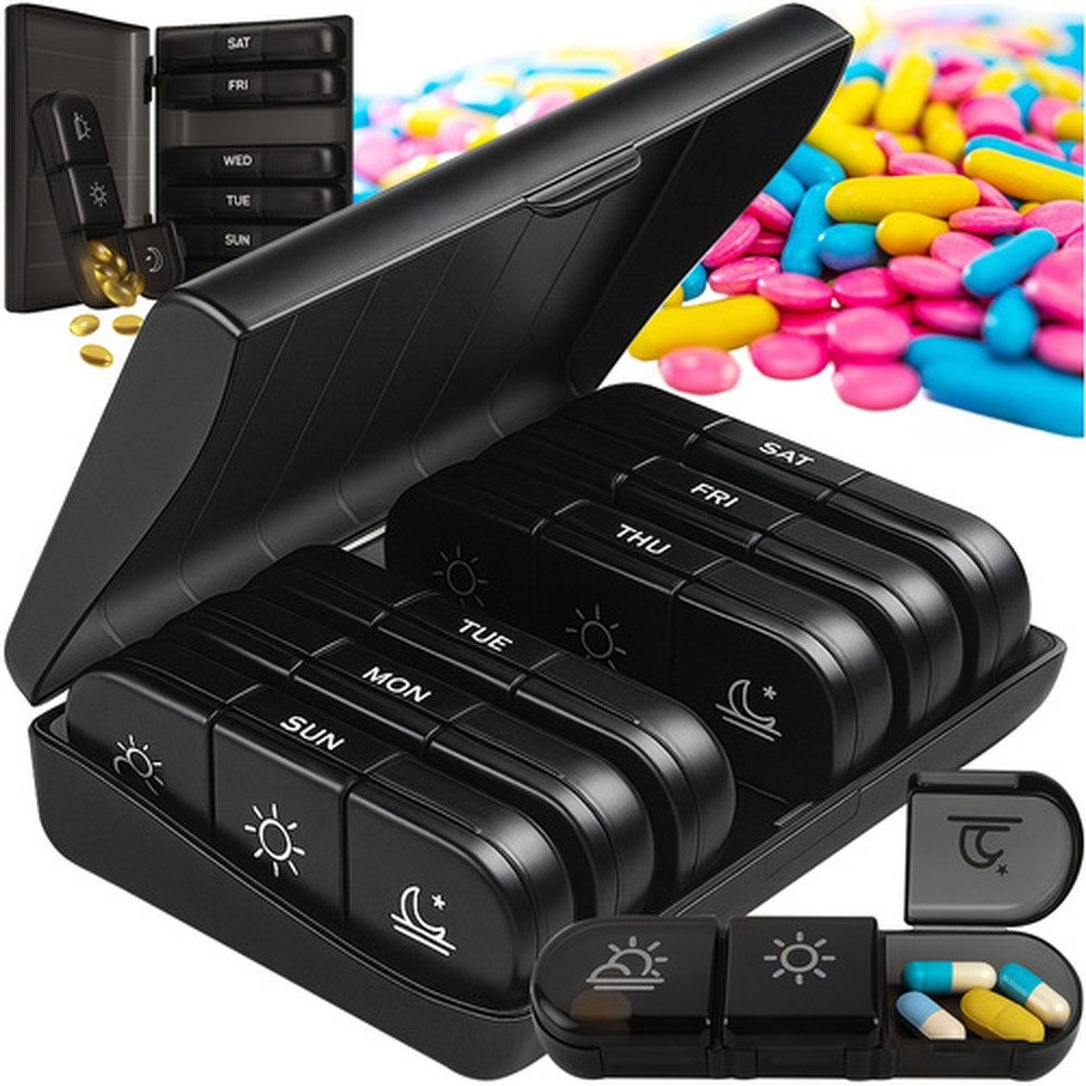 Pillendose Medikamentenbehälter Organizer