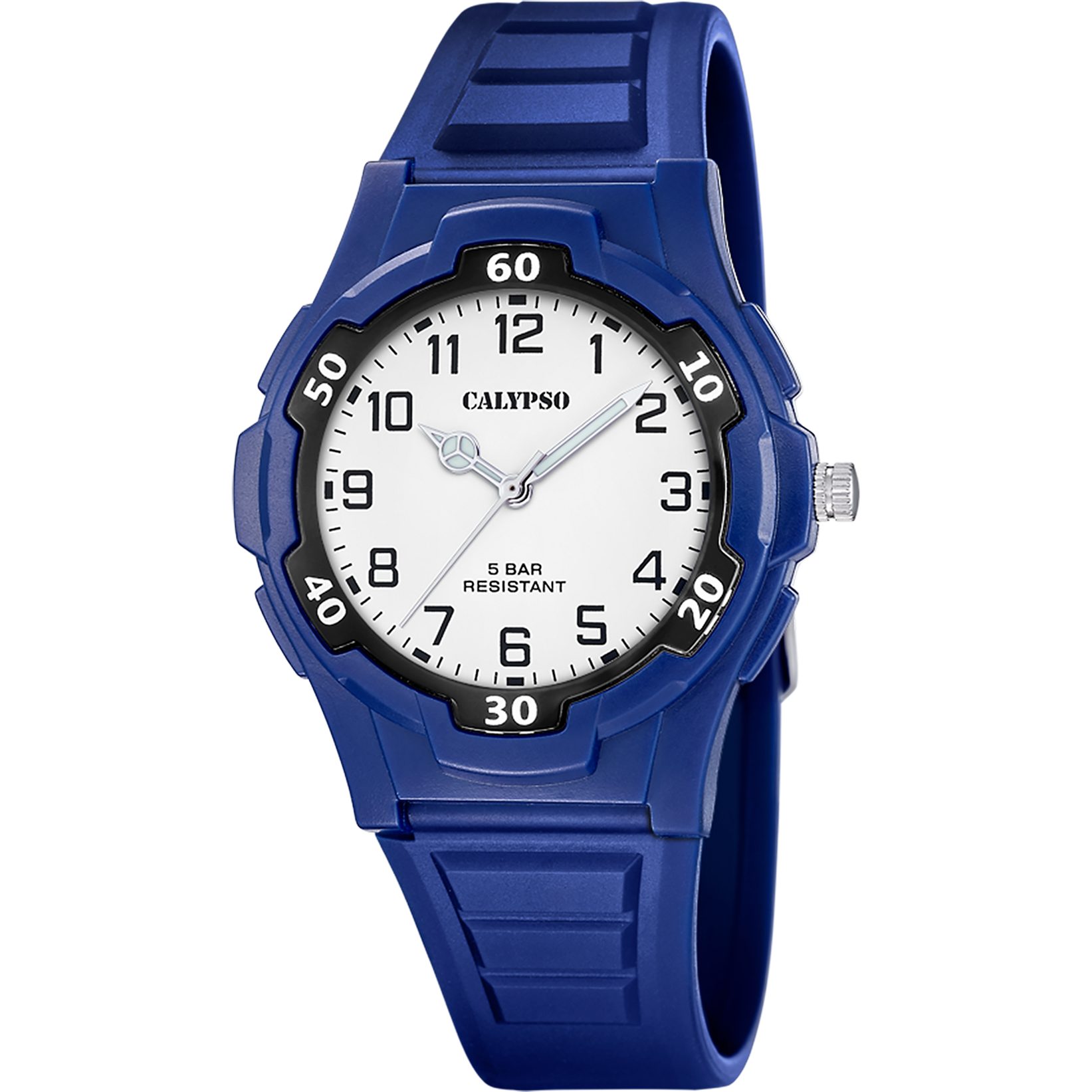 CALYPSO WATCHES Quarzuhr Easy Time K5878_2, Armbanduhr, Herrenuhr, Silikonarmband, analog