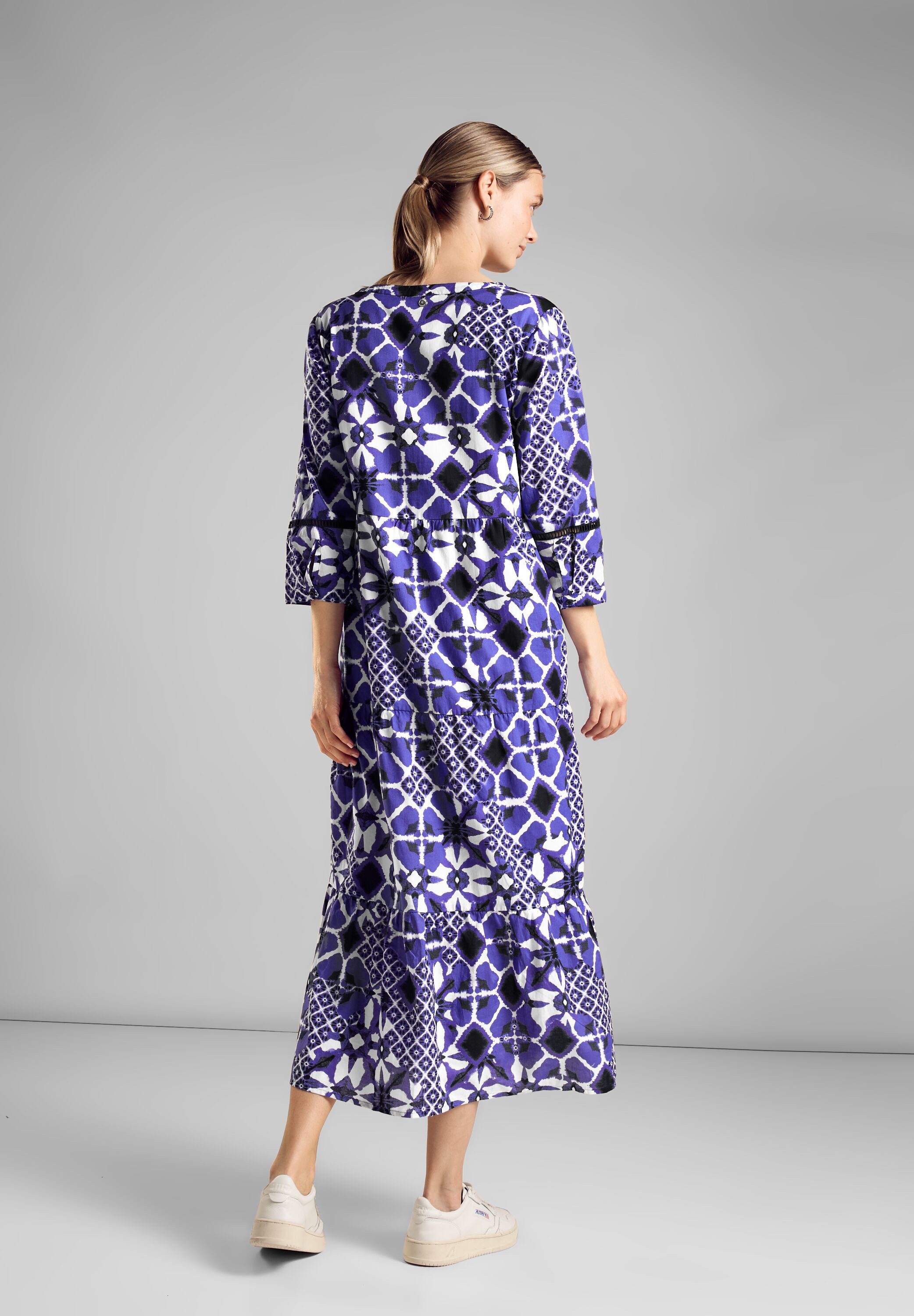 STREET ONE Midikleid aus 100% Baumwolle günstig online kaufen