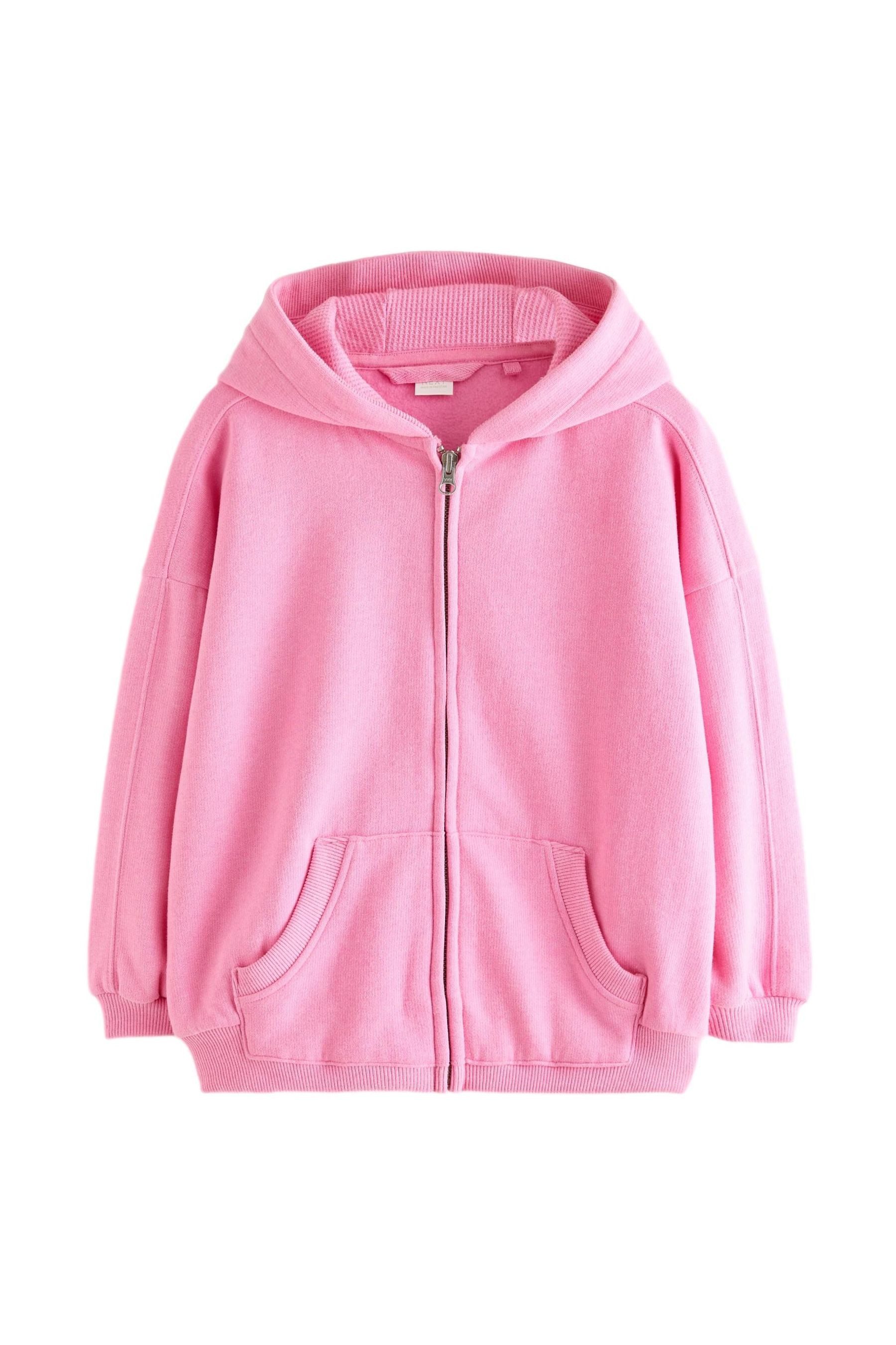 Next Kapuzenpullover Kapuzenjacke mit durchgehendem Reißverschluss (1-tlg)