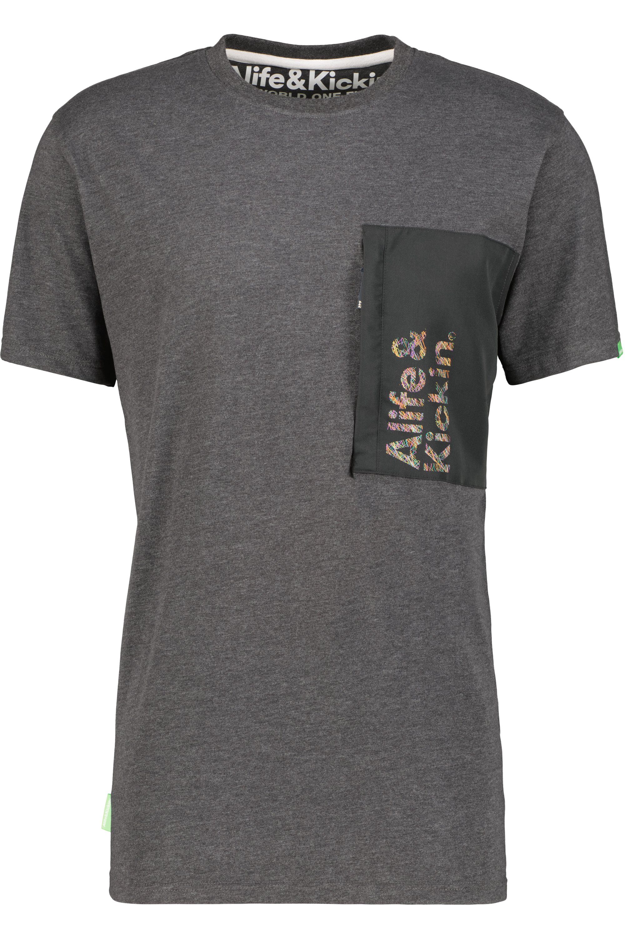 RossAK Alife Kickin Herren Shirt T-Shirt moonless T-Shirt &