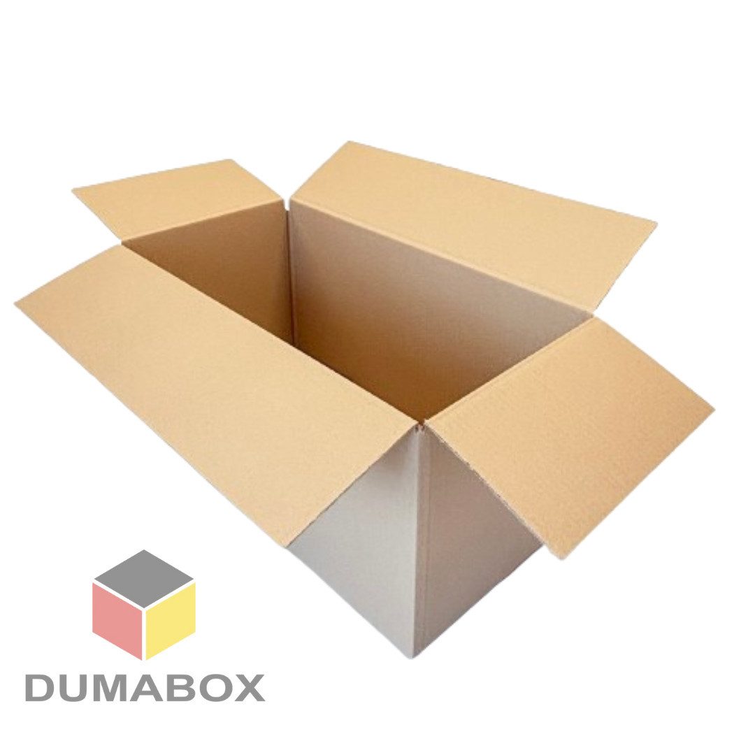 DUMABOX Versandkarton 500x250x250 Karton Versandkarton 1-wellig B-Welle
