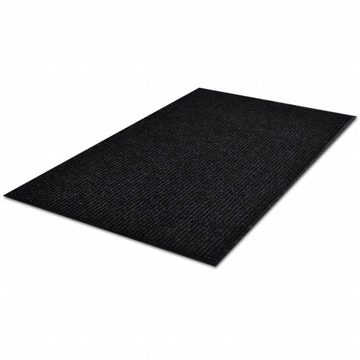 Fußmatte PVC Schwarz 90x150 cm, furnicato, Rechteckig