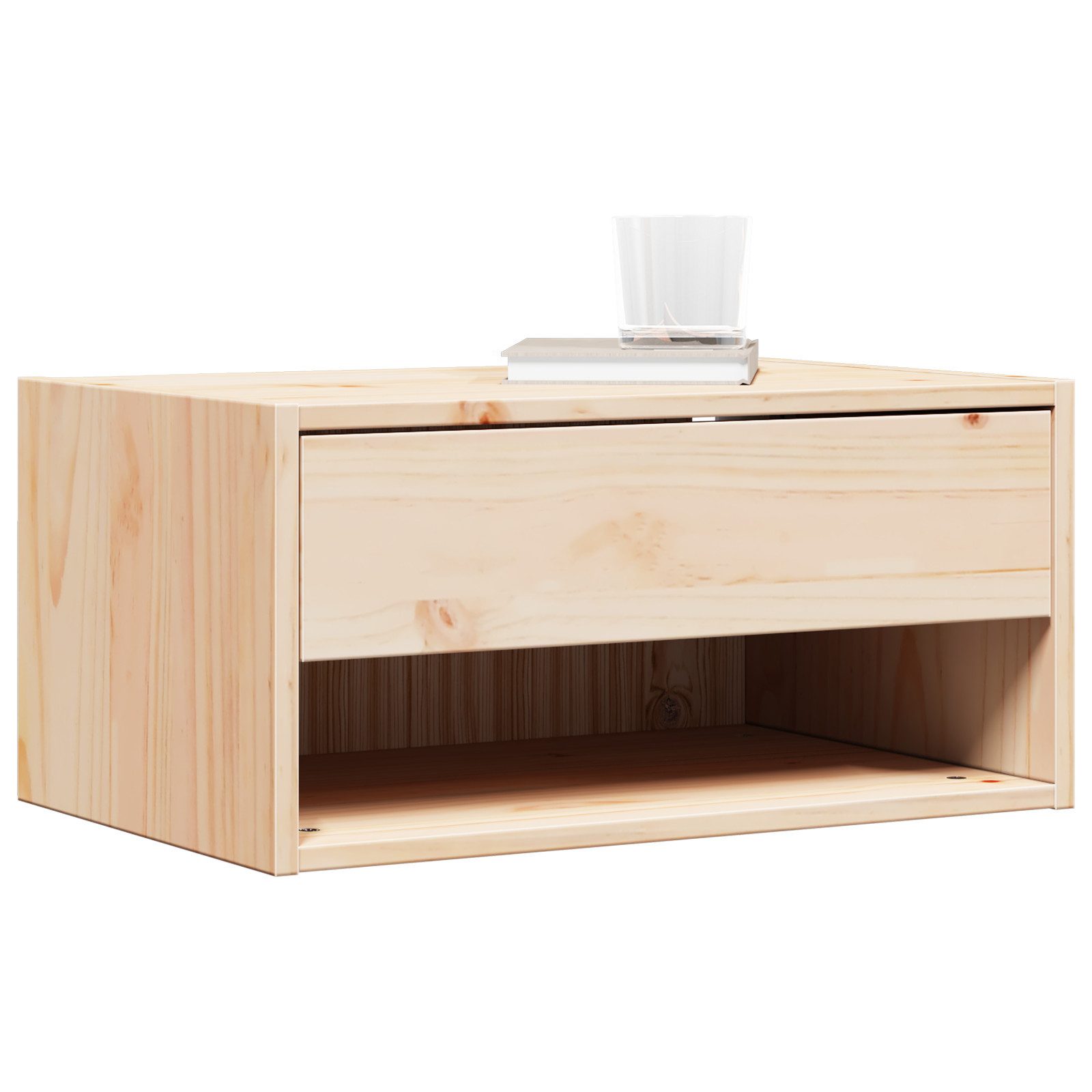 vidaXL Nachttisch Wandmontierter Nachttisch 2 pcs günstig online kaufen
