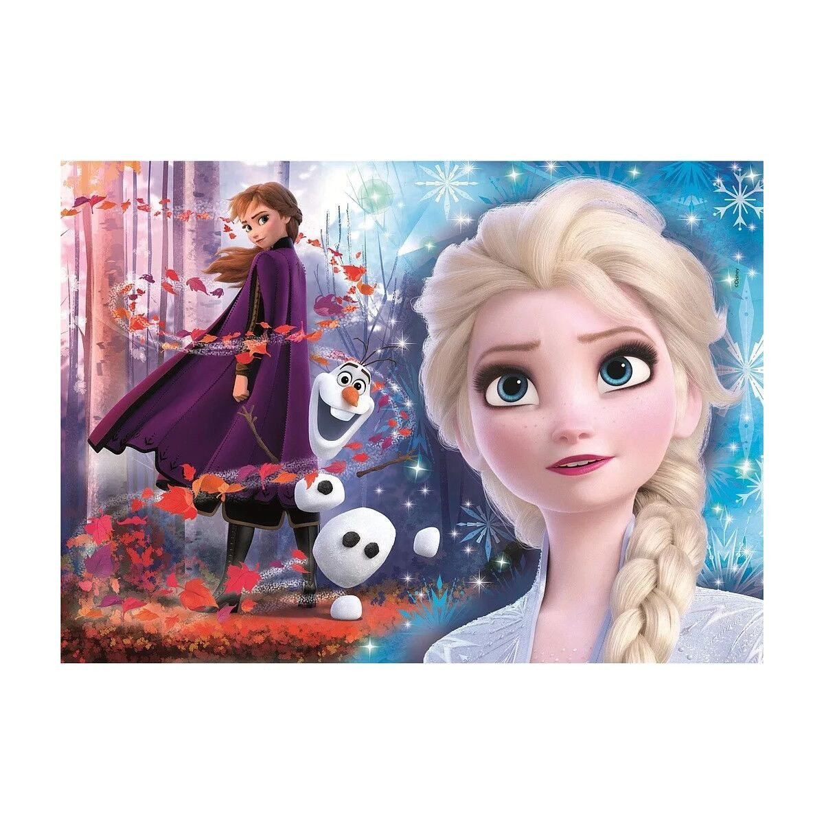 Clementoni® Lernspielzeug Disney Eiskönigin Wind 2x60 Stk. Puzzle Clementoni