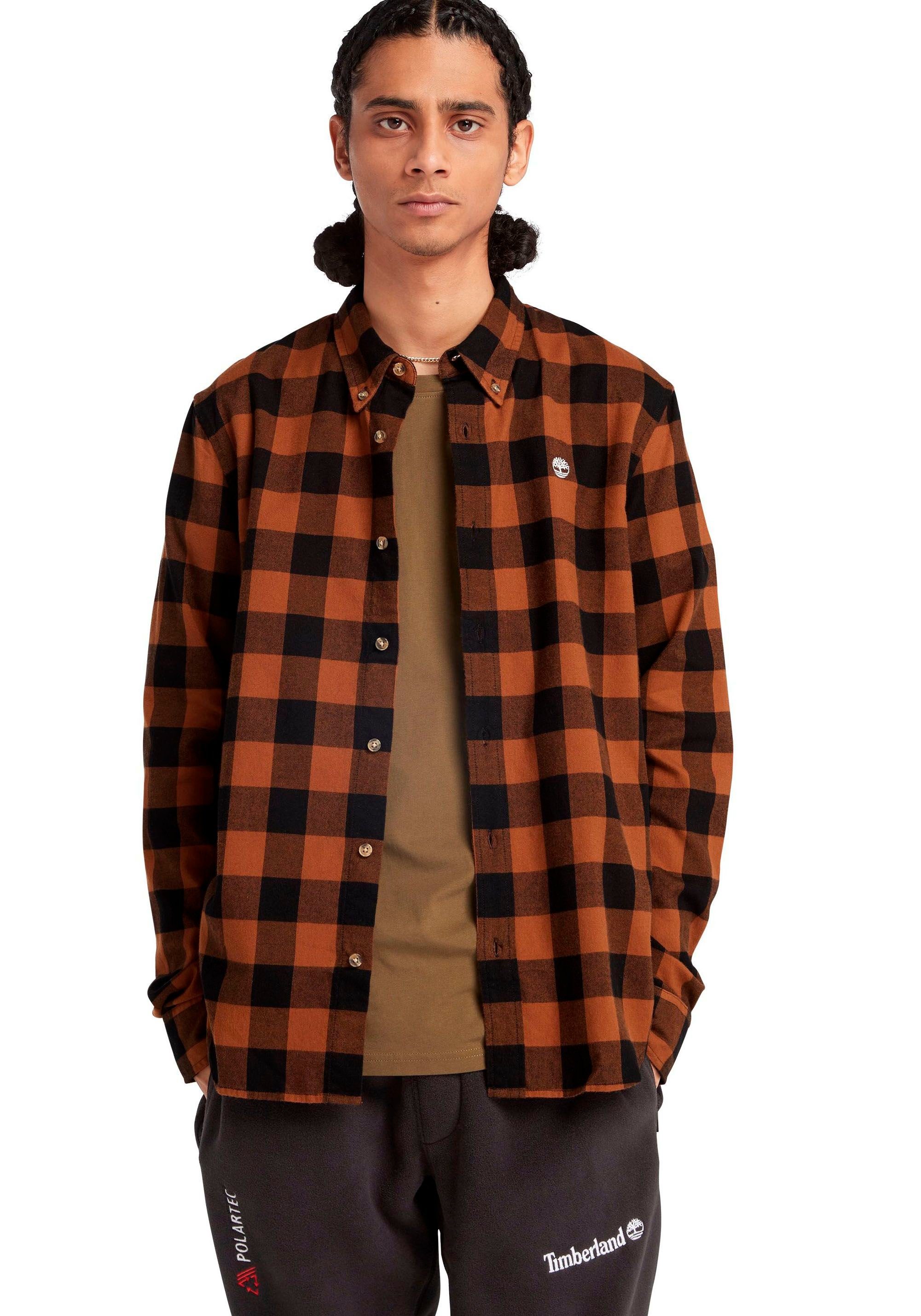 Mascoma Oil YD Timberland Argan S/Cell River Langarmshirt LS Fabric with