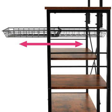 tectake Küchenregal Crawley, Einzelstück
