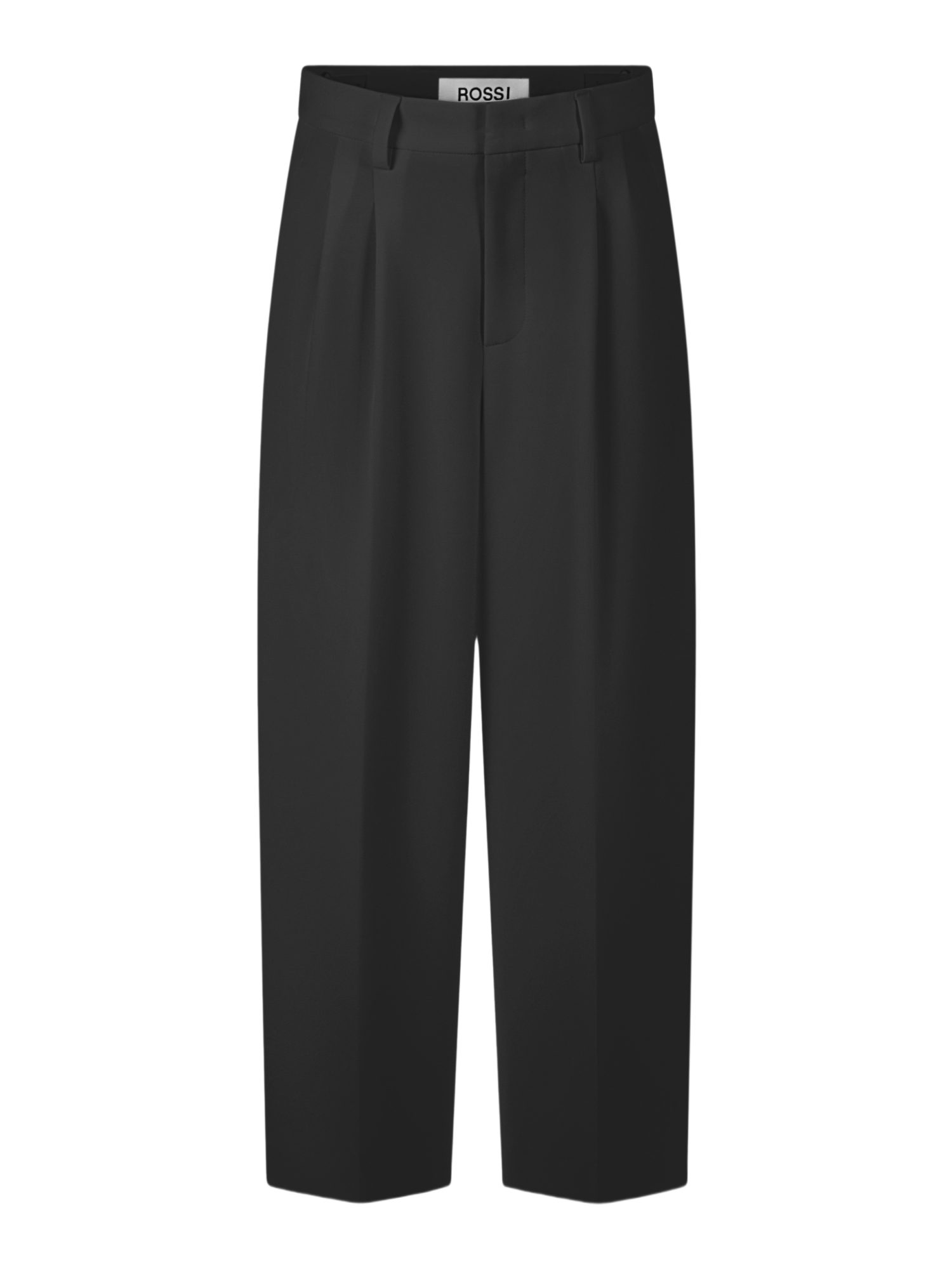 Raffaello Rossi Stoffhose schwarz,Business,Polyester,Unifarben,Regular Fit,Mittel