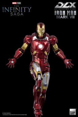 ThreeZero Comicfigur Infinity Saga DLX Actionfigur 1/12 Iron Man Mark 7 17 cm (1 St)