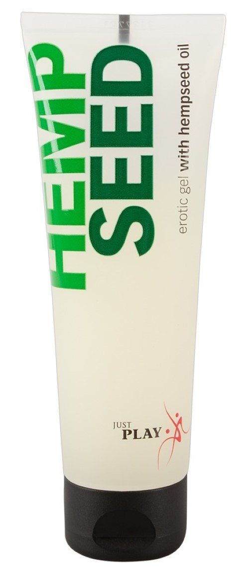 JUST PLAY Gleit- und Massagegel 80 ml - Just Play - Hemp Seed Gel 80 ml,  Erotik Gel auf Wasserbasis