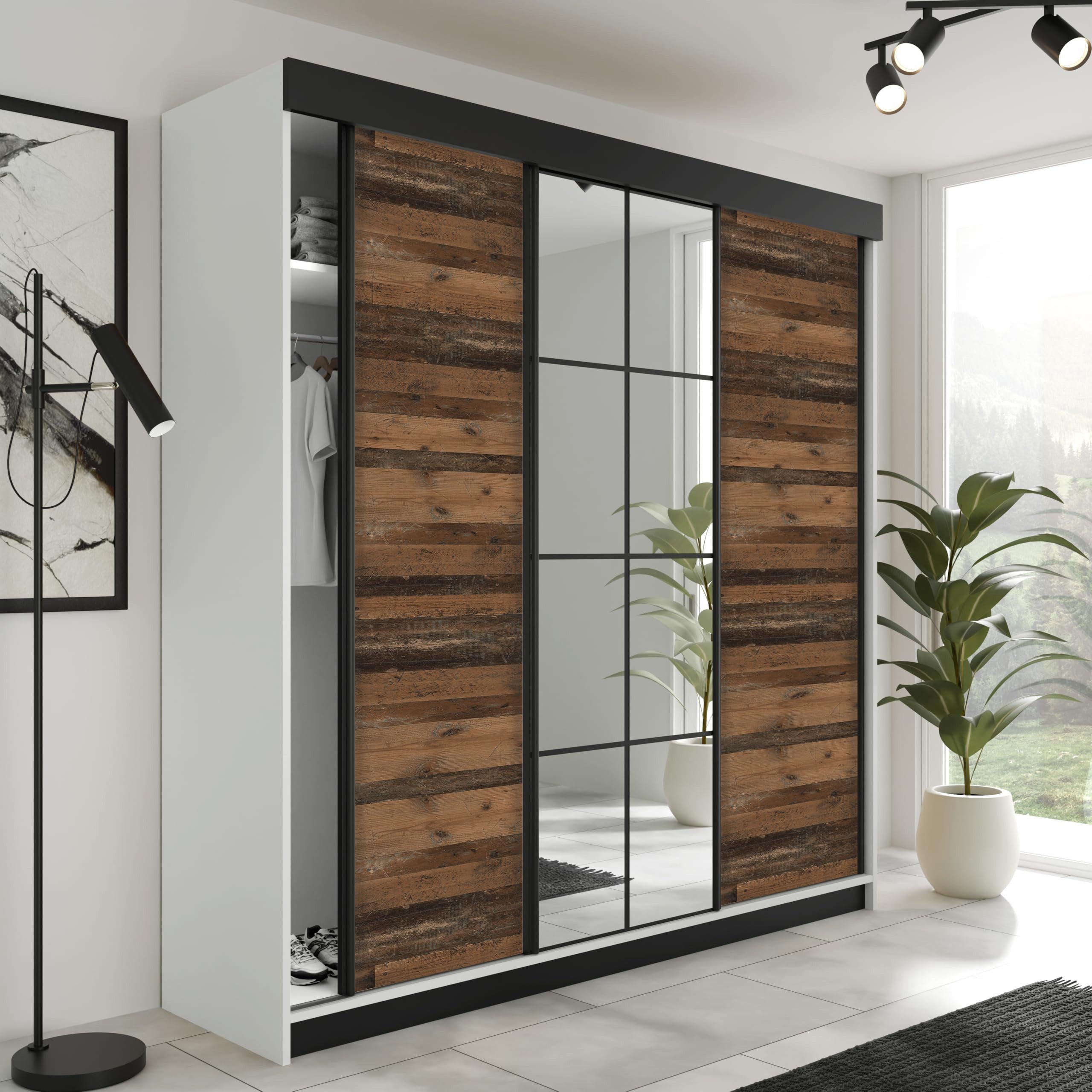 KIER FURNITURE Schiebetürenschrank LAMARO 250 x günstig online kaufen