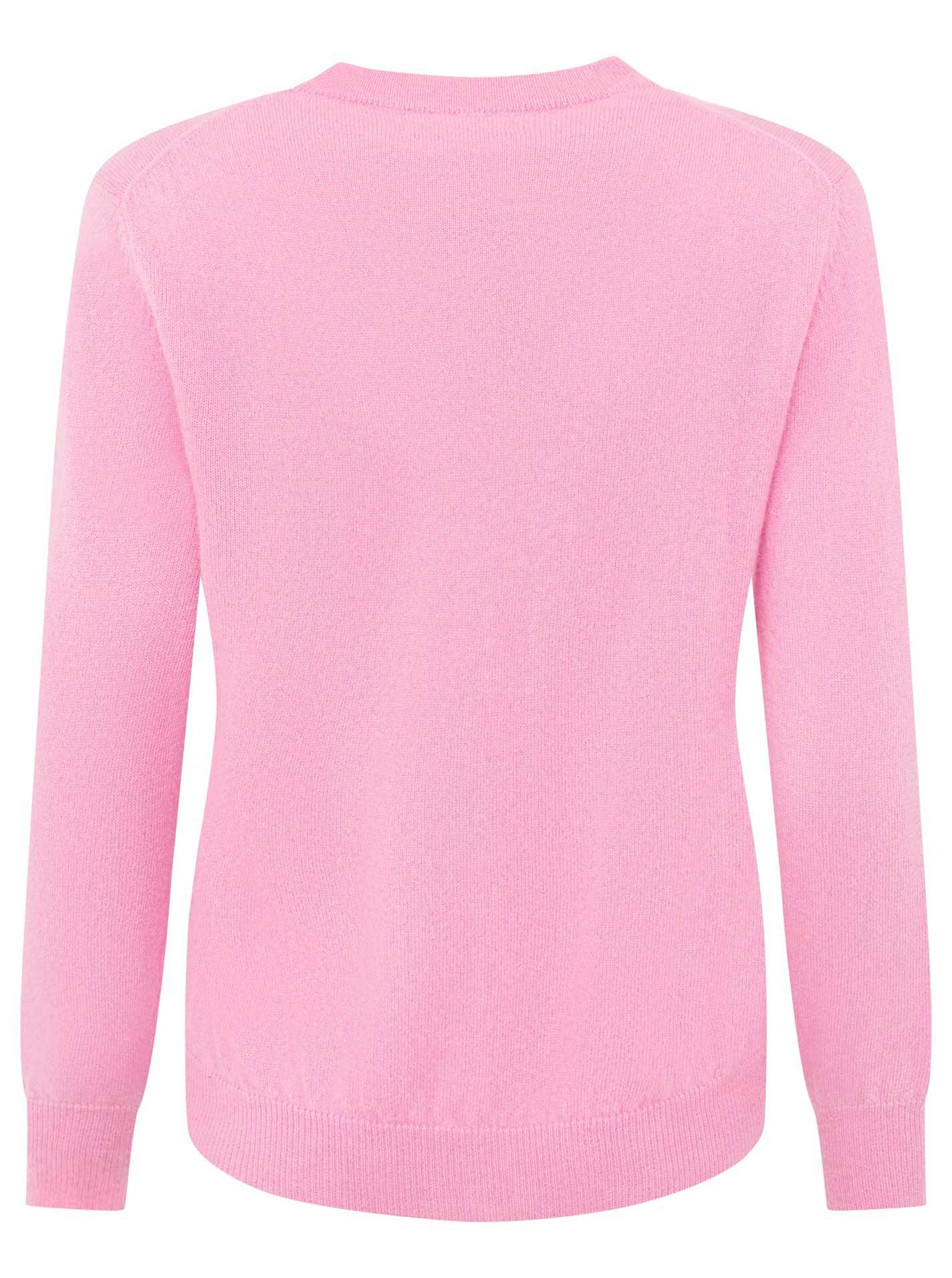 Zwillingsherz Kaschmirpullover Rundhalspullover Dackel