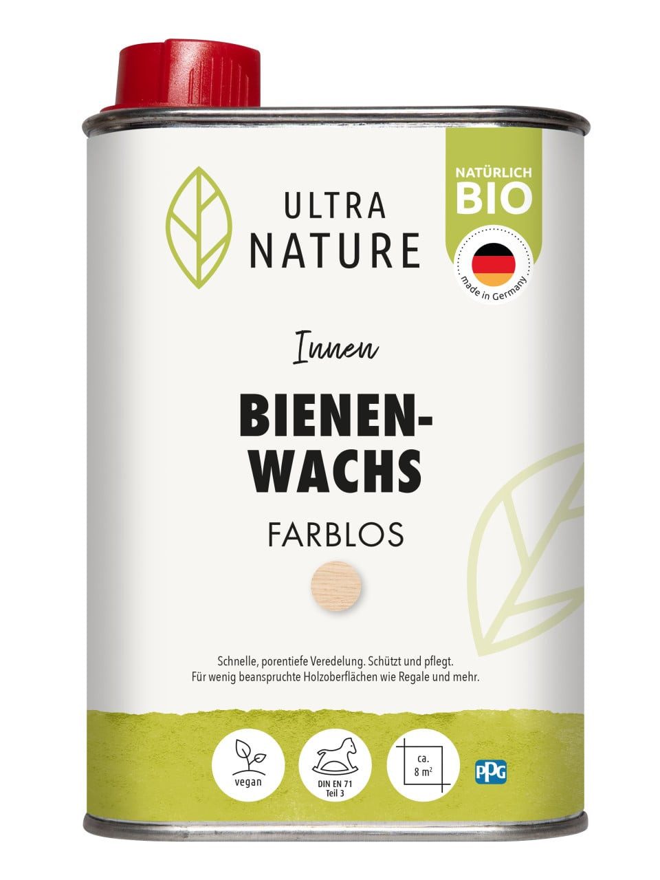 ULTRA NATURE Ultra Nature Bienenwachs 250 ml farblos Holzpflegeöl