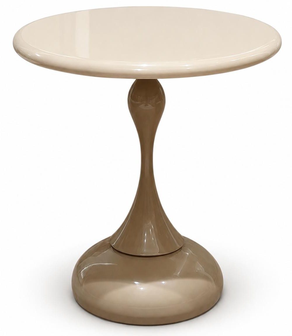 Xlmoebel Beistelltisch Beistelltisch Beige Modern Wohnzimmer Stilvoll Hochwertig (1-St., 1-tlg)
