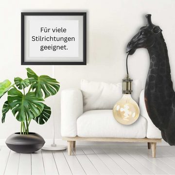 Light & Living Wandleuchte Wandlampe Giraffe Tier Lampe 61 cm, ohne Leuchtmittel, Wandleuchte, Schwarz