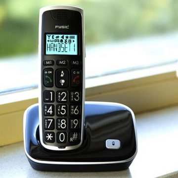Fysic FX-6000 Seniorentelefon (Mobilteile: 1, Anruferanzeige)