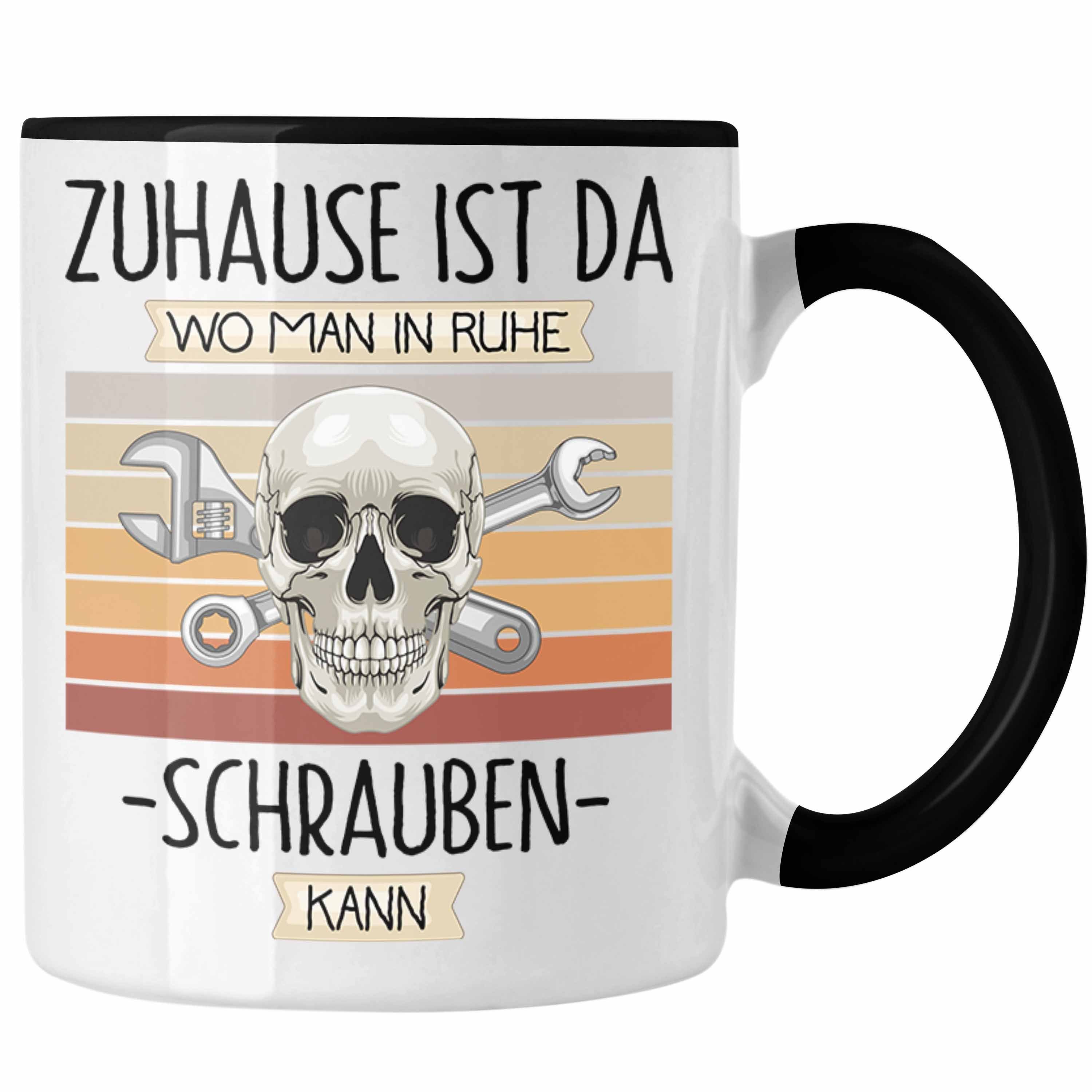 Schwarz Mechaniker Spruch Ist Lustiger Geschenkidee Geschenk Zuhause Tasse Tasse KFZ Trendation