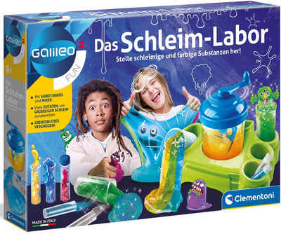 Clementoni® Experimentierkasten Galileo, Das Schleim-Labor, Made in Europe