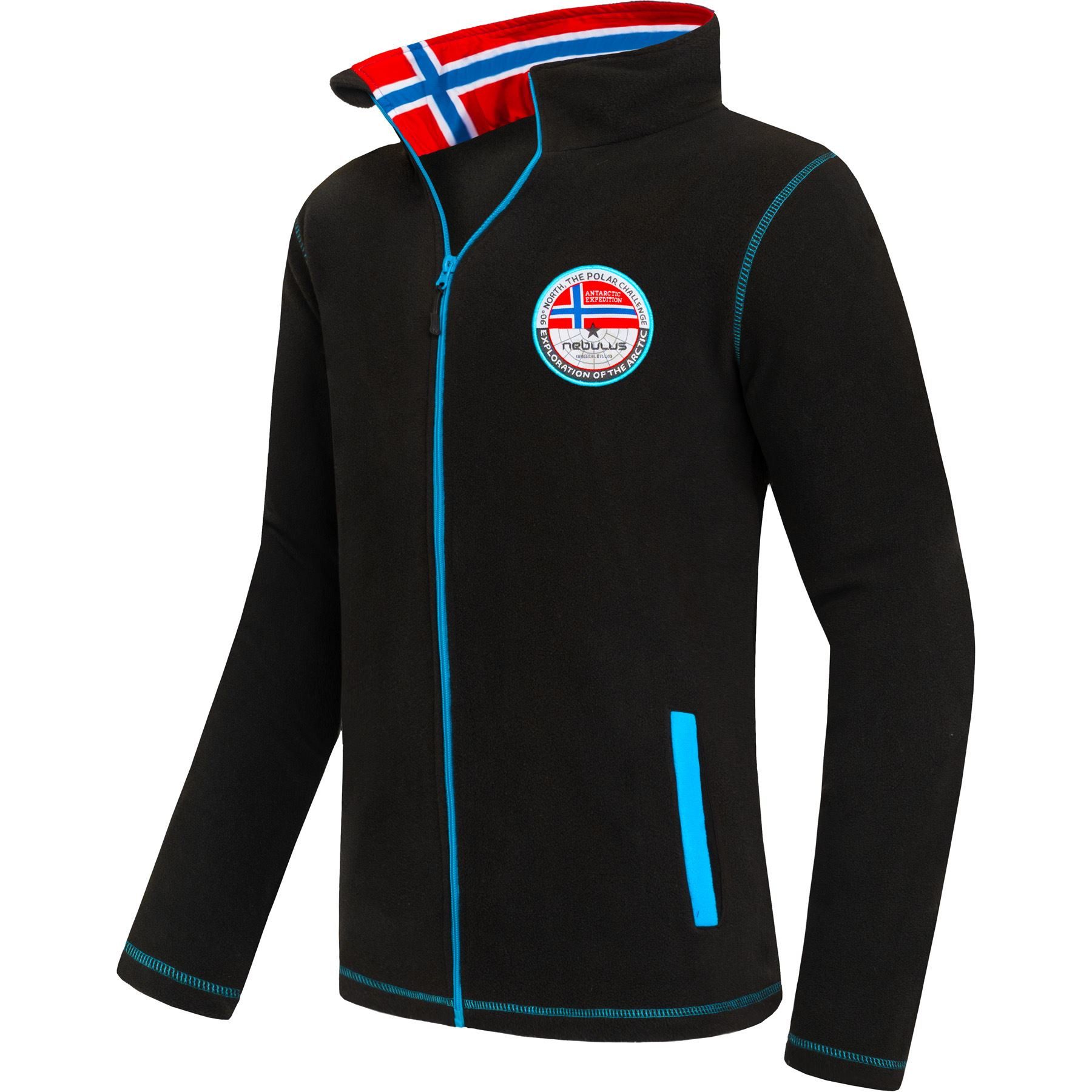 Fleecejacke ORDI, P5420 - Herren, schwarz, XXL