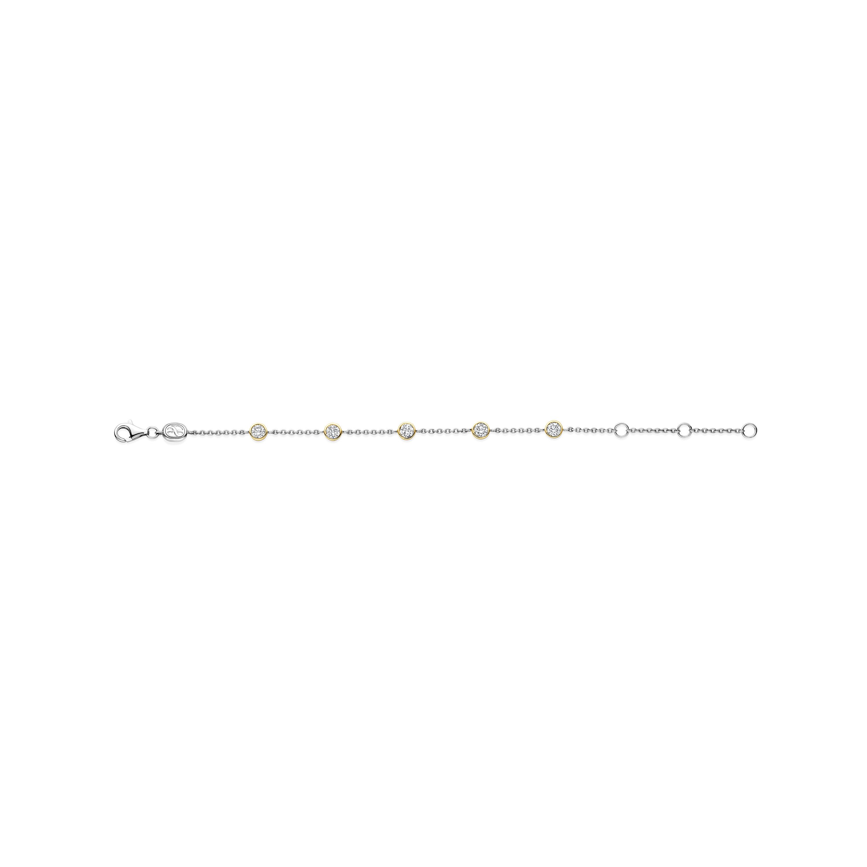 TI SENTO - Milano Armband Glided 925er Sterlingsilber
