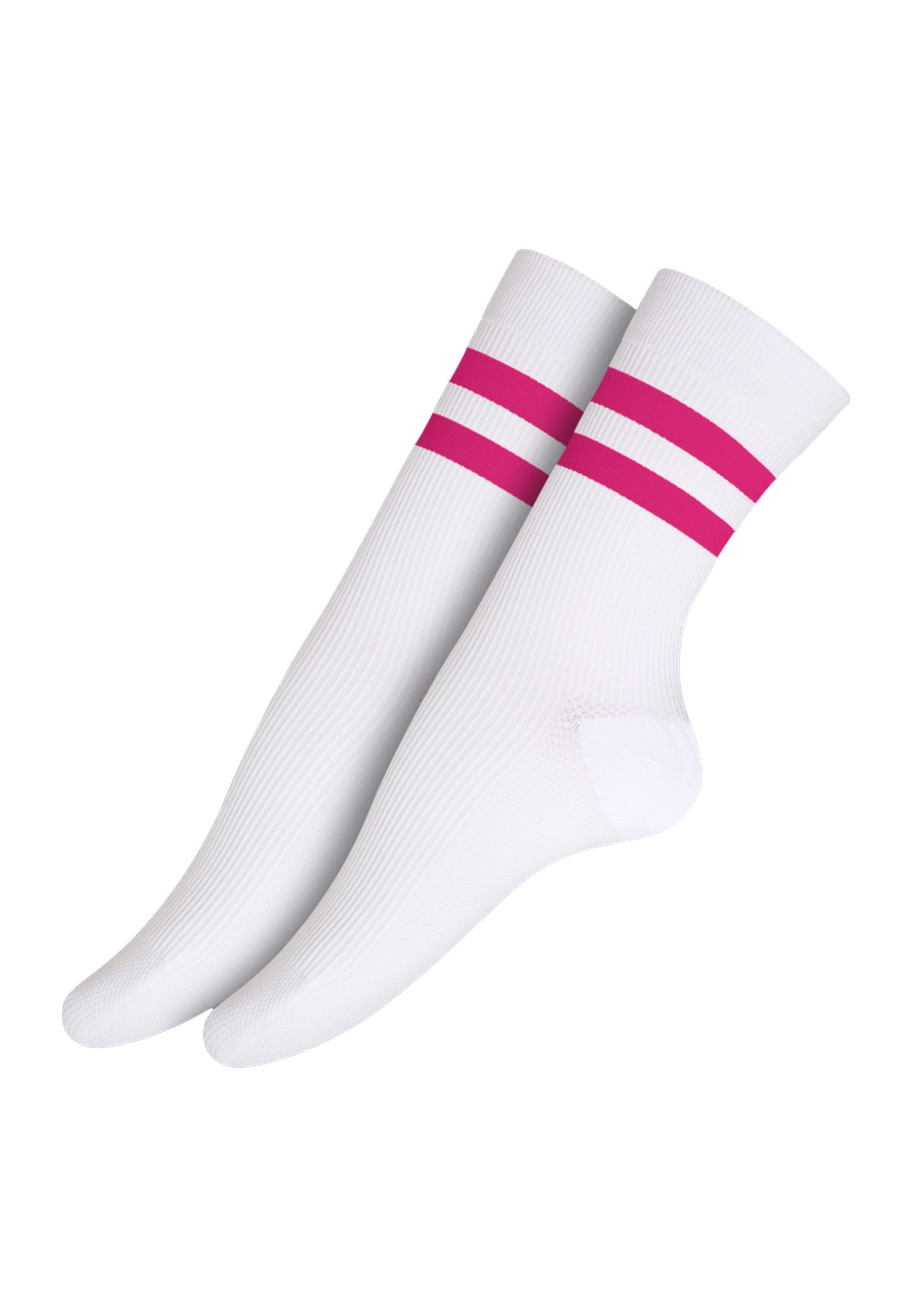 ITEM m6 Sneakersocken 2er PACK SNEAKER COTTON CONSCIOUS RIBBED Mid-Cut, Druckstellenschutz, atmungsaktiv, Baumwolle, made in Germany