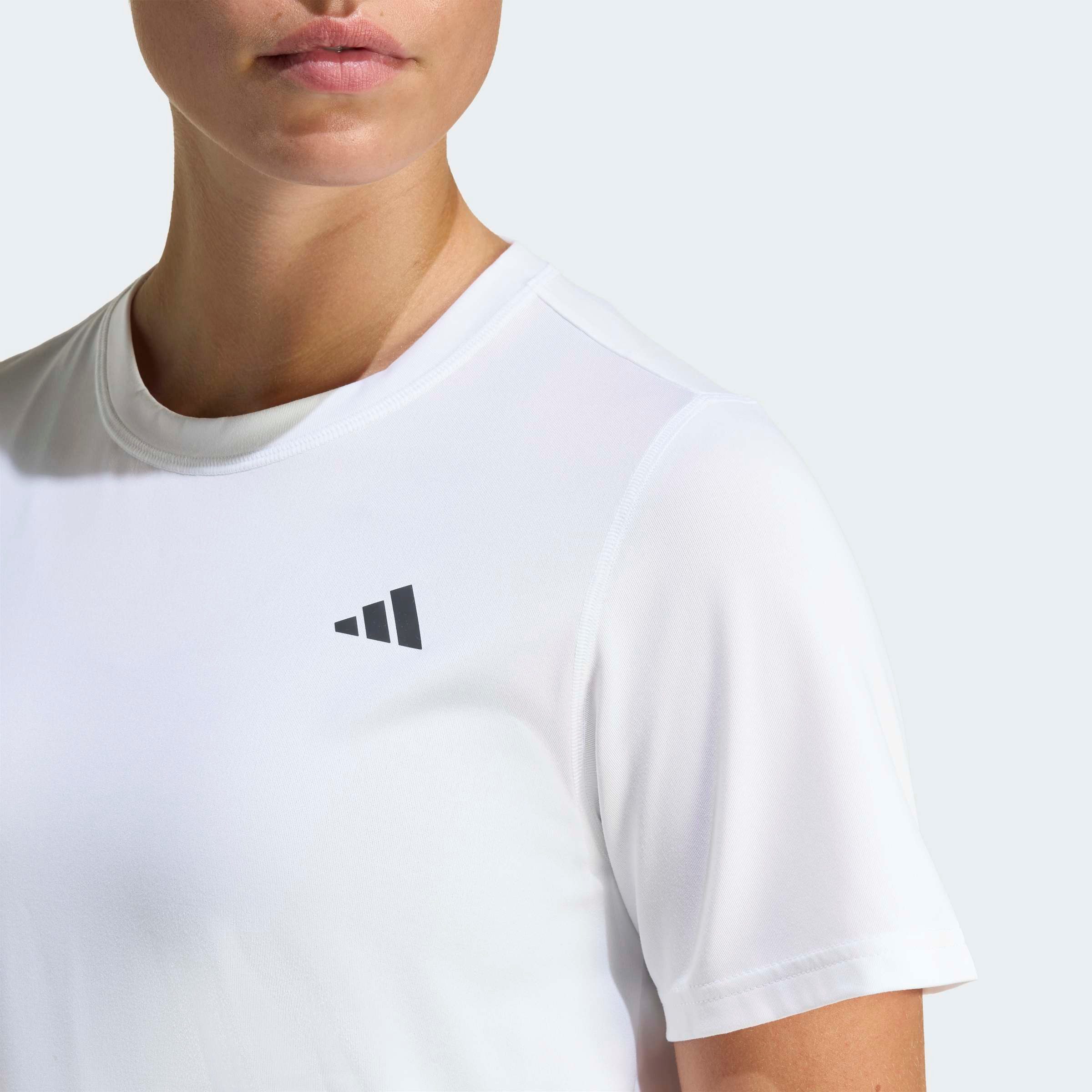 adidas Performance T-Shirt WE MIN CREW TEE für Erwachsene, mit Rundhalsausschnitt, ohne Verschluss, aus Polyester – Bild 4 von 5