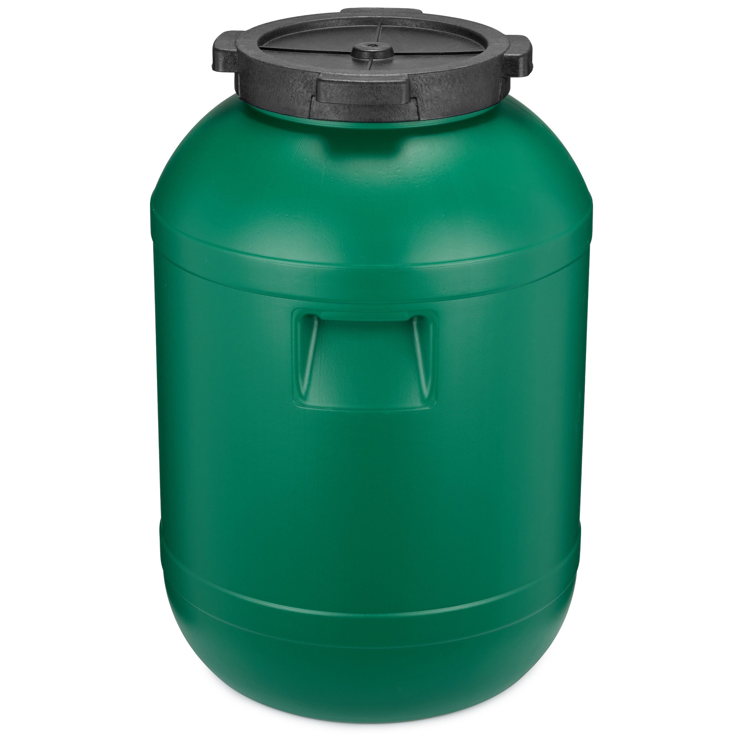 Garronda Regentonne Weithalsfass 65 Liter Plastikbehälter mit Deckel GD-0142, 65 l, (1-tlg), BPA-Frei