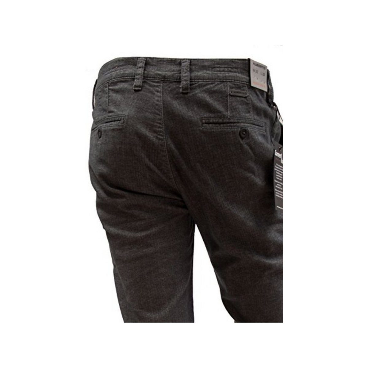 dunkel-grau Shorts (1-tlg) regular Alberto