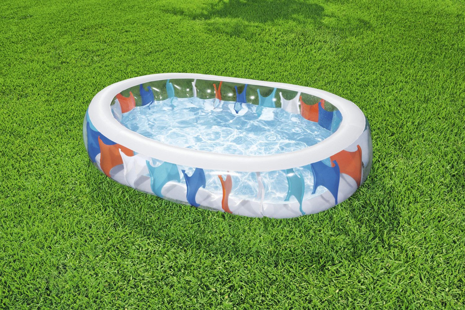 Bestway Planschbecken Family Pool Elliptic 229 x 152 x 51 cm, oval