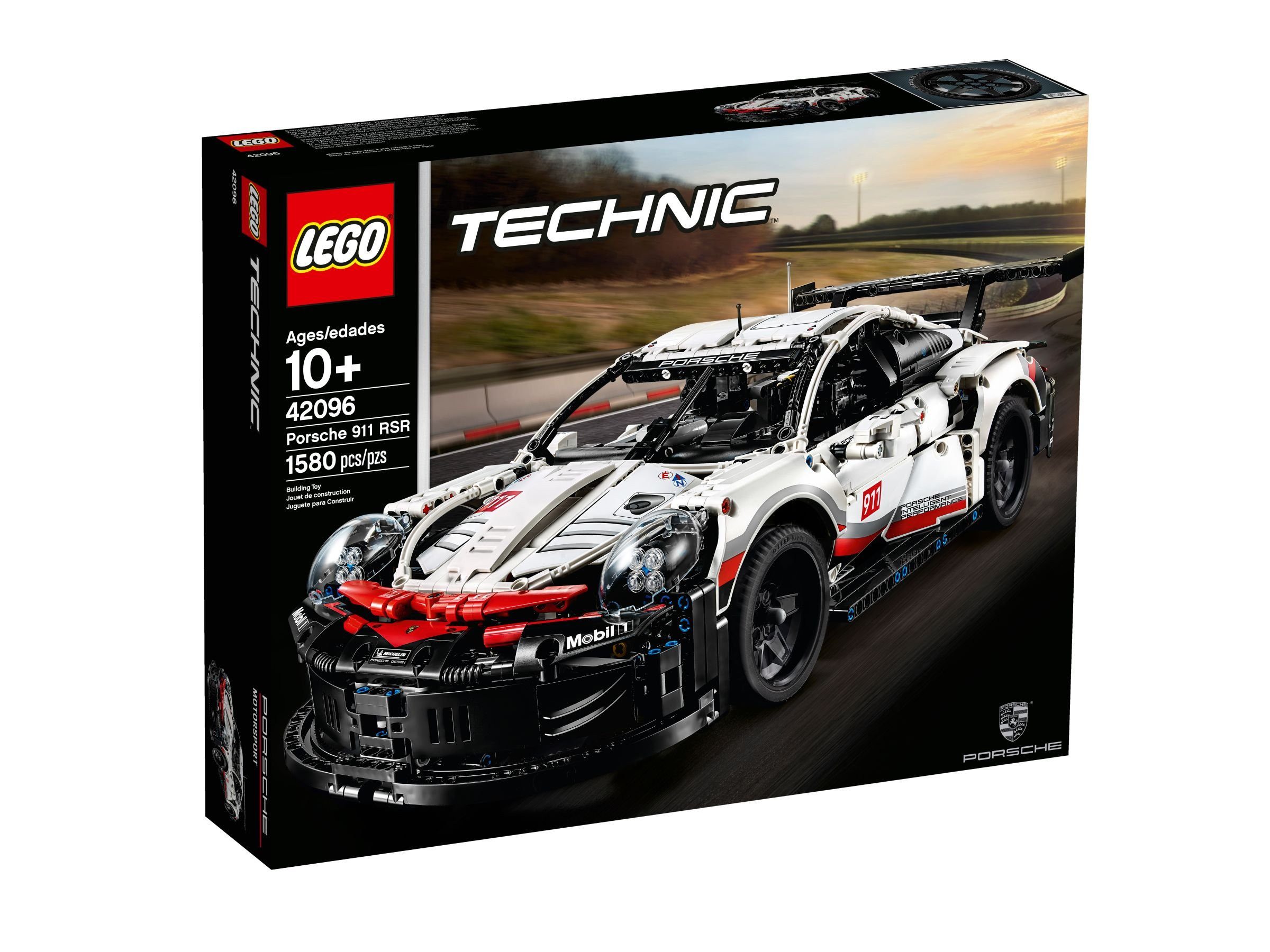 LEGO® LEGO® Technic 42096 Porsche 911 RSR Konstruktionsspielsteine, (1580 S günstig online kaufen