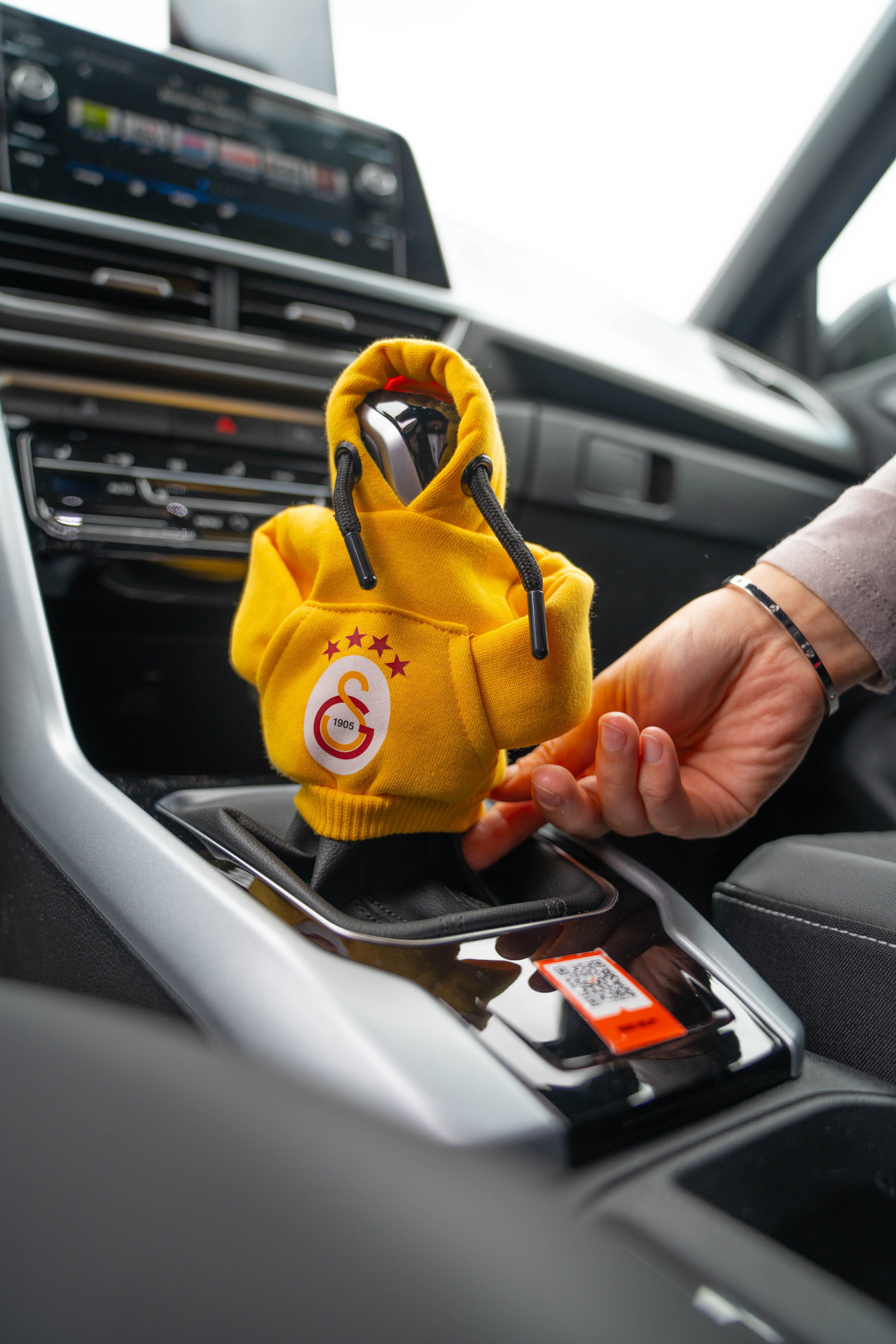 Stelby Schalthebel Hoodie für Gangschaltung - Galatasaray, Fenerbahce, Besiktas (Trabzonspor - Autogangschalthebel, Schaltknauf)