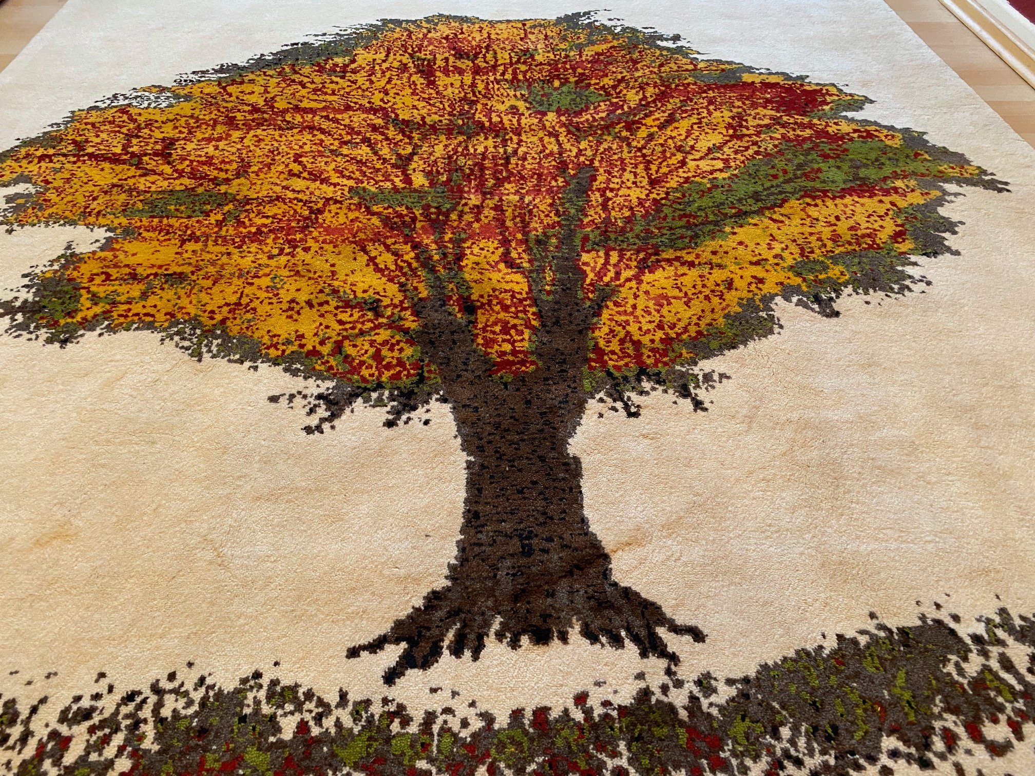 Gabbeh Morgenlandbazar, mit 261×180 Orientteppich Fein Baum Einzelstück Perser Lori Zertifikat Original Unikat,