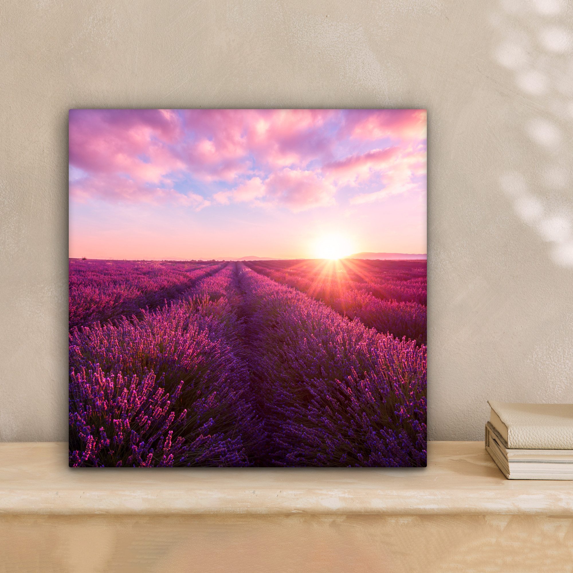 OneMillionCanvasses® Leinwandbild Lavendel - Blumen - Frankreich, Fotodruck günstig online kaufen